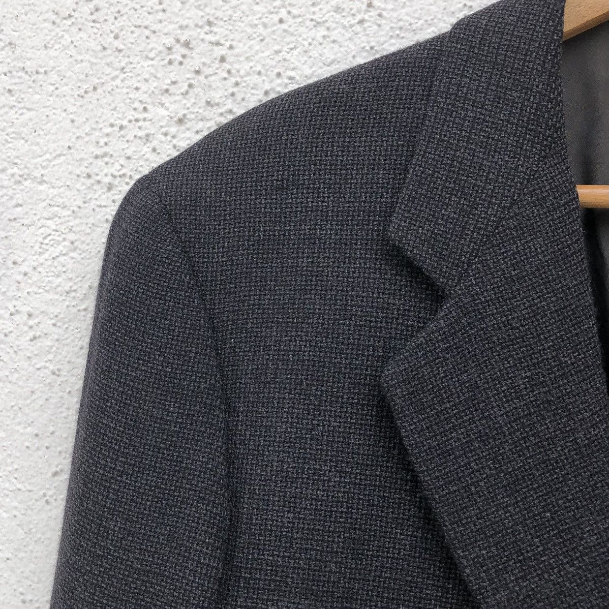 Giorgio Armani Giorgio Armani Linen Pura Lana Single-Breasted Blazer Size 48L - 14 Thumbnail