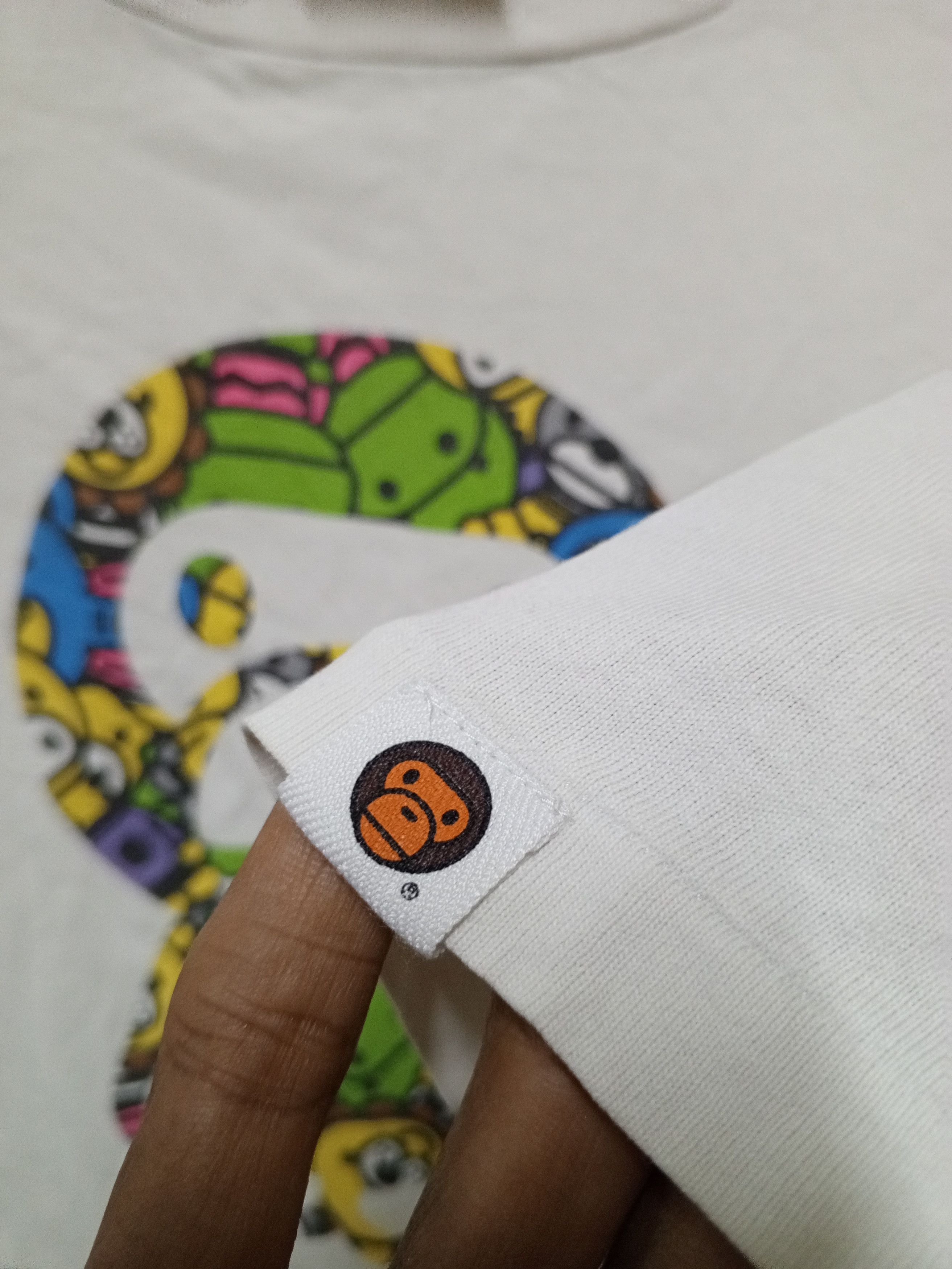 Bape × Vintage A BATHING APE❌BABY MILO JAPAN Size US XL / EU 56 / 4 - 7 Thumbnail