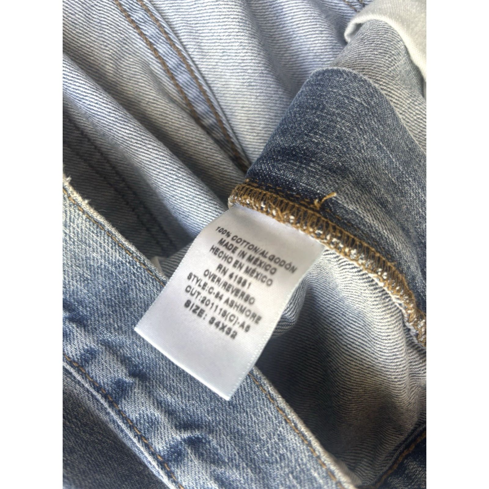 Polo Ralph Lauren VINTAGE Polo Ralph Lauren Jeans Mens 34x32 Blue Relaxed Straight denim 5-Pocket USA Classic 90s Mens Size US S / EU 44-46 / 1 - 2 Thumbnail