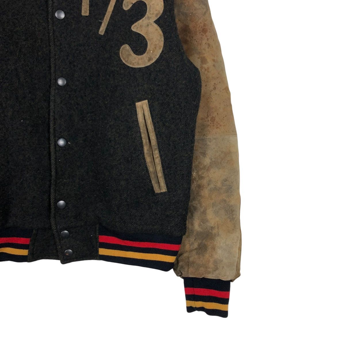 Vintage 🔥VINTAGE VARSITY JACKET LEATHER BCM MADE IN JAPAN Size US M / EU 48-50 / 2 - 7 Thumbnail