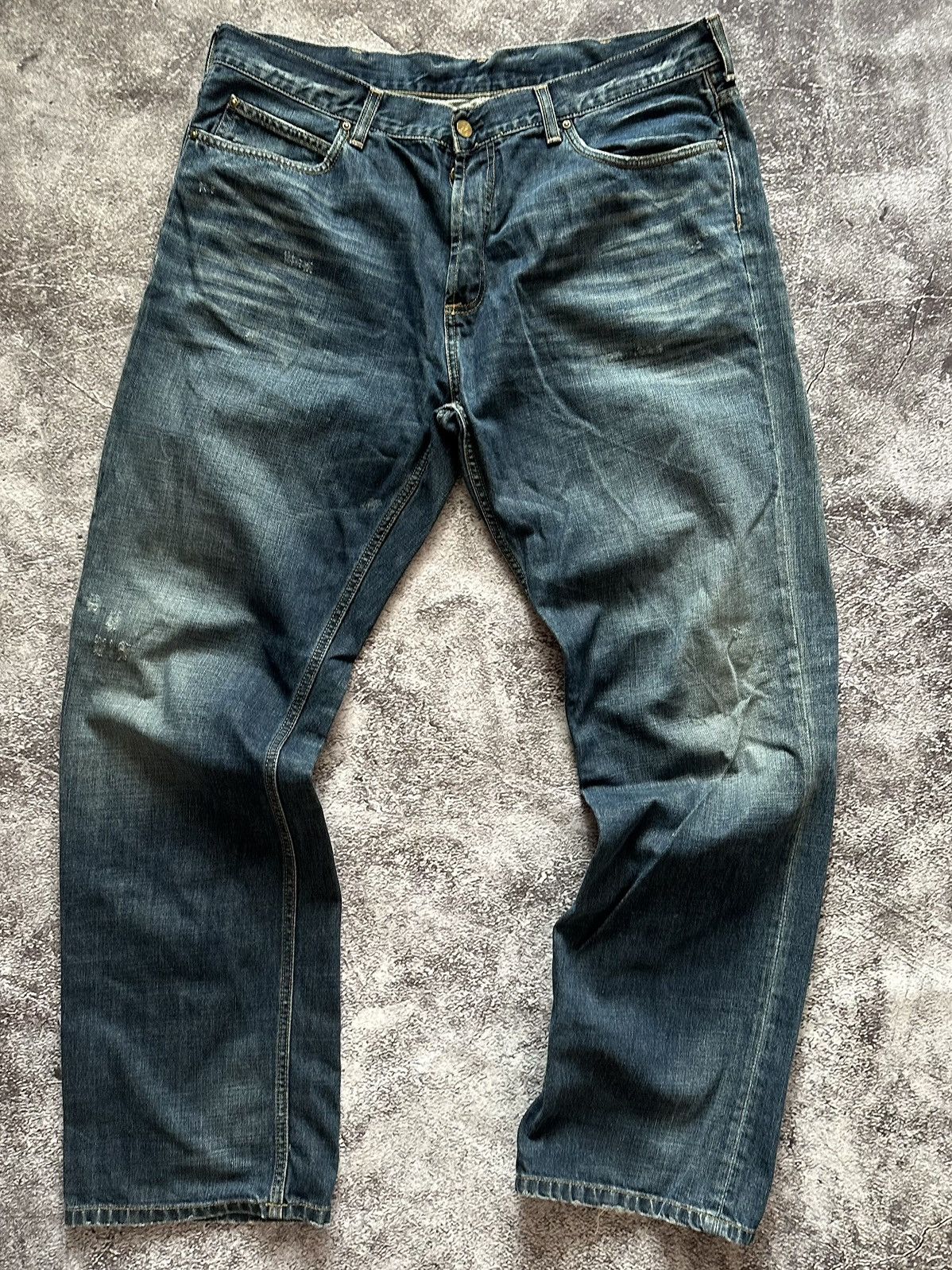 Carhartt Vintage carhartt jeans baggy Size US 38 / EU 54 - 2 Thumbnail