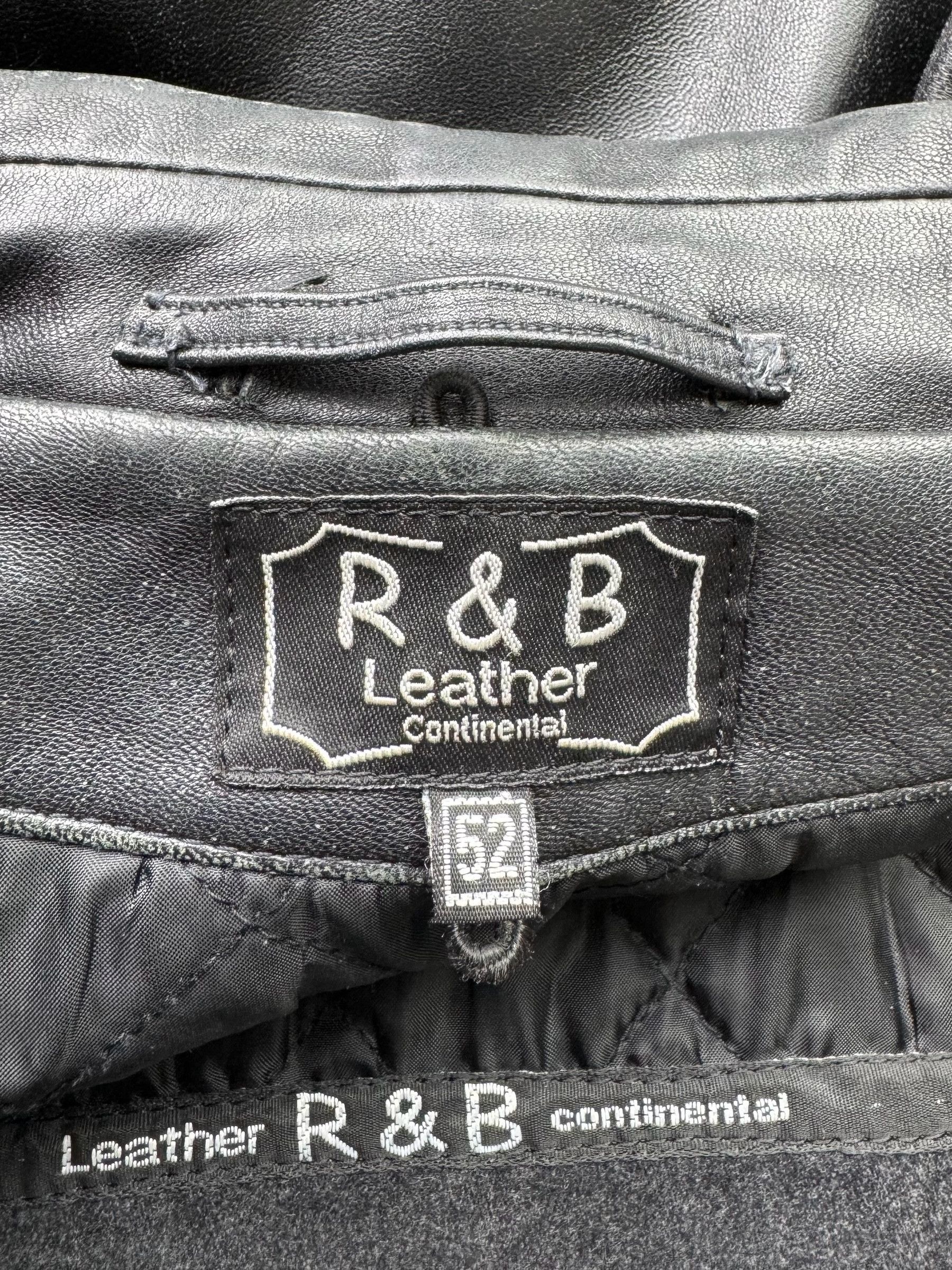 Other Vintage Time Faded Leather Jacket M125D15(E123)(V105) Size US XL / EU 56 / 4 - 8 Thumbnail