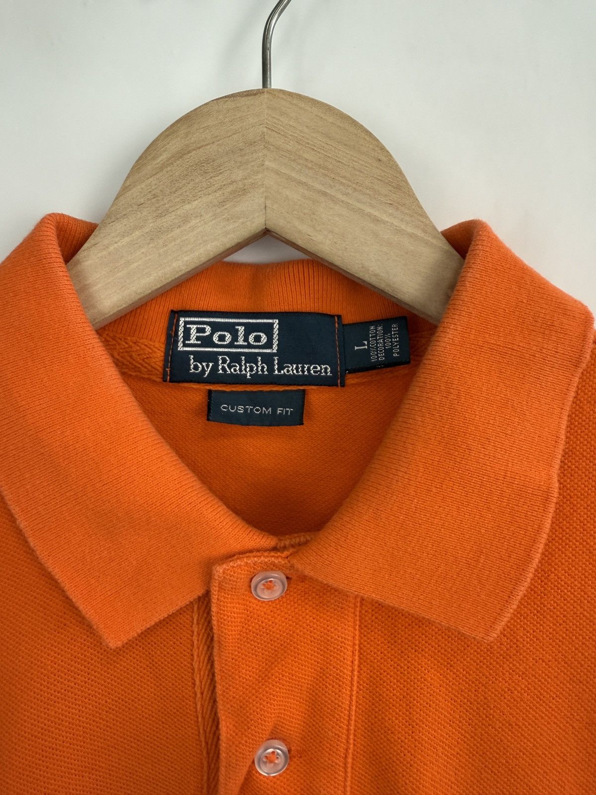 Polo Ralph Lauren 🇺🇸 Vintage 90s Polo Ralph Lauren Polo T-Shirt New York Rare Size US L / EU 52-54 / 3 - 7 Thumbnail