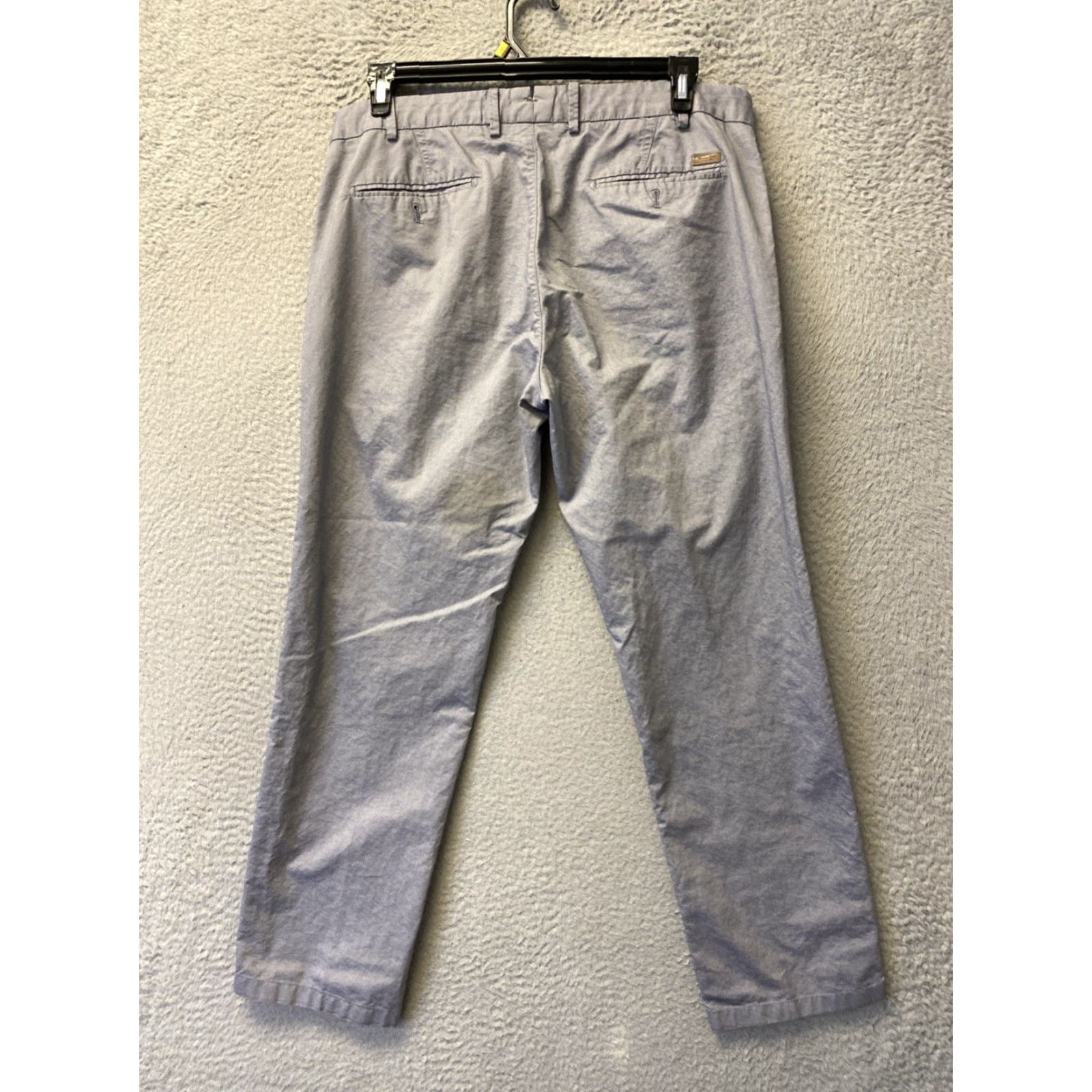 Massimo Dutti Mossimo Dutti Dress Pants Mens 36x 30 Gray City Slim Trousers Wool Zip Pleated Straight Leg Cuffed 32 In Inseam Size 24" / US 00 / IT 34 - 6 Thumbnail