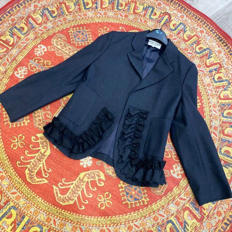 Comme des Garcons Vintage Comme des Garçons Black Jacket- DMC Size US M / EU 48-50 / 2 - 1 Thumbnail