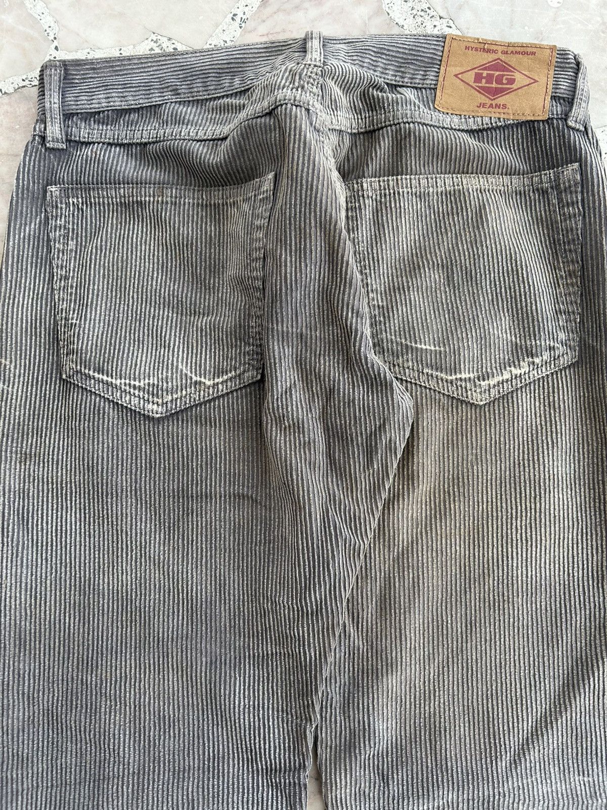 Hysteric Glamour Hysterics Japan Corduroy Gray Pants Size US 32 / EU 48 - 7 Thumbnail