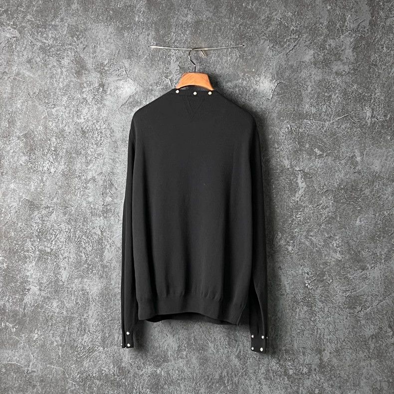 Versace Versace Studded Crew Neck Sweater Size US M / EU 48-50 / 2 - 2 Thumbnail