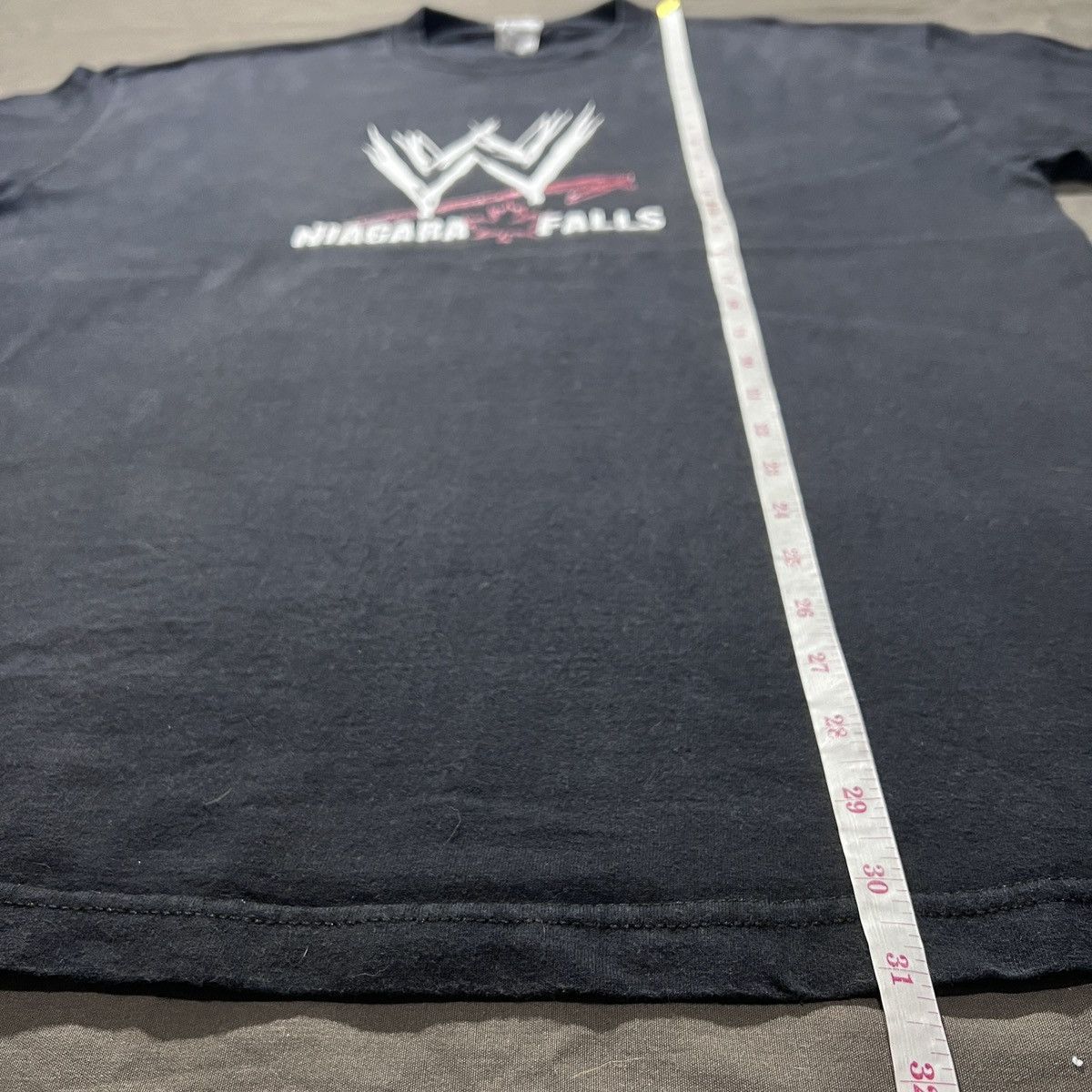 WWE Vintage Y2K WWE Niagara Falls Logo Wrestling Promo Tee XL Size US XL / EU 56 / 4 - 6 Thumbnail