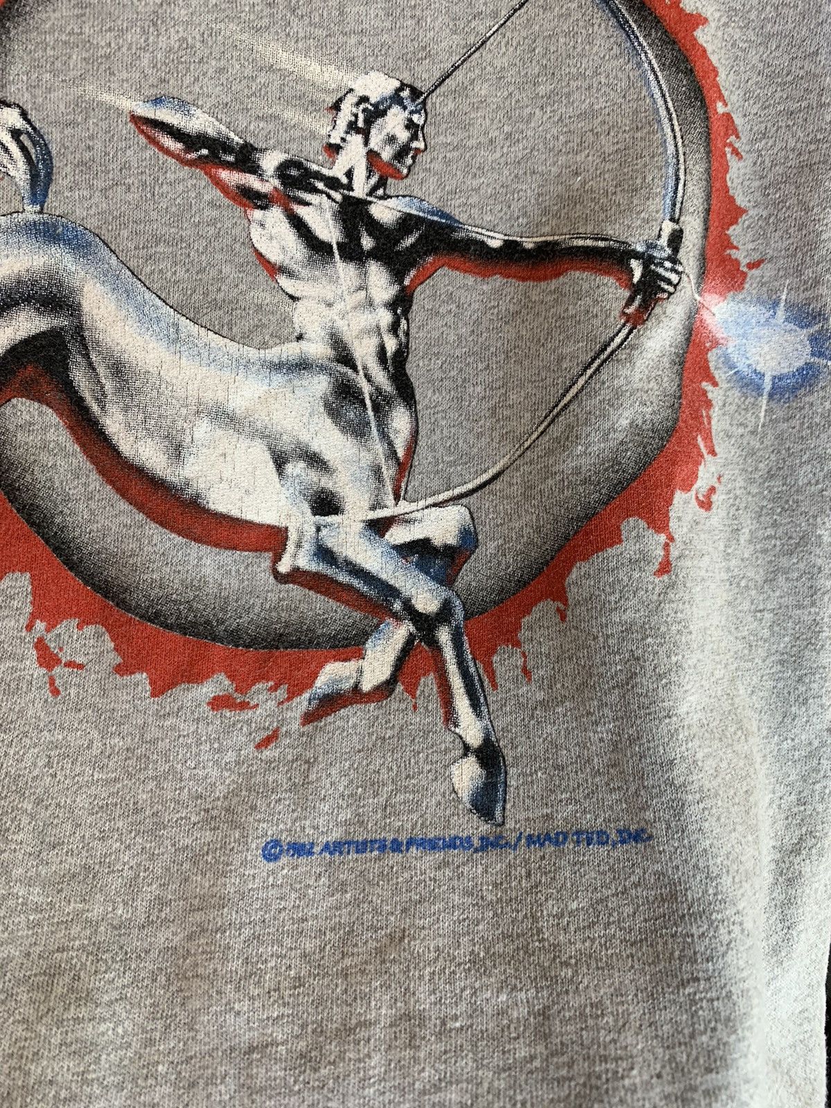 Band Tees × Vintage *RARE* Vintage 1982 Shooting Star Single Stitch Tour T-Shirt Size US XL / EU 56 / 4 - 5 Thumbnail