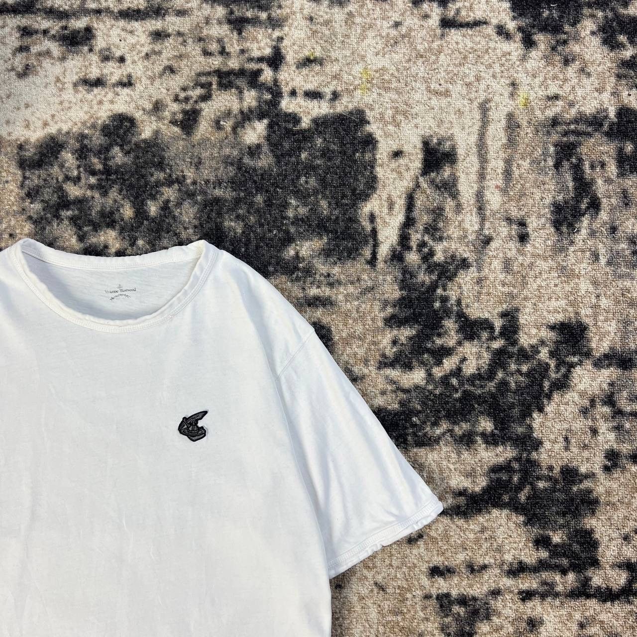 Vivienne Westwood Vivienne Westwood Anglomania Luxury Mini Logo T-Shirt 1TS110 Size US L / EU 52-54 / 3 - 2 Thumbnail