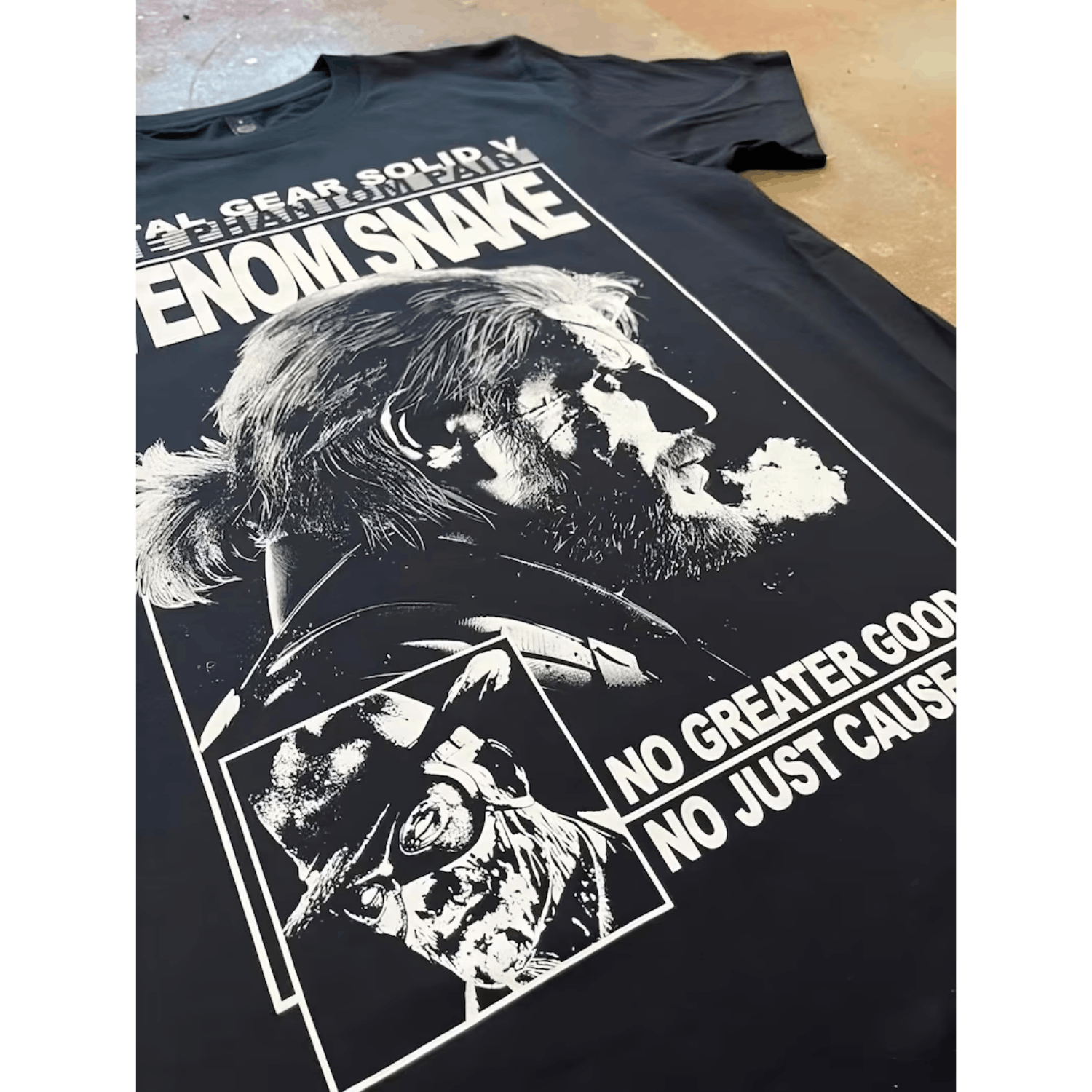 Japanese Brand Metal Gear Solid V Shirt: Phantom Pain Organic Cotton Tee Size US L / EU 52-54 / 3 - 2 Thumbnail