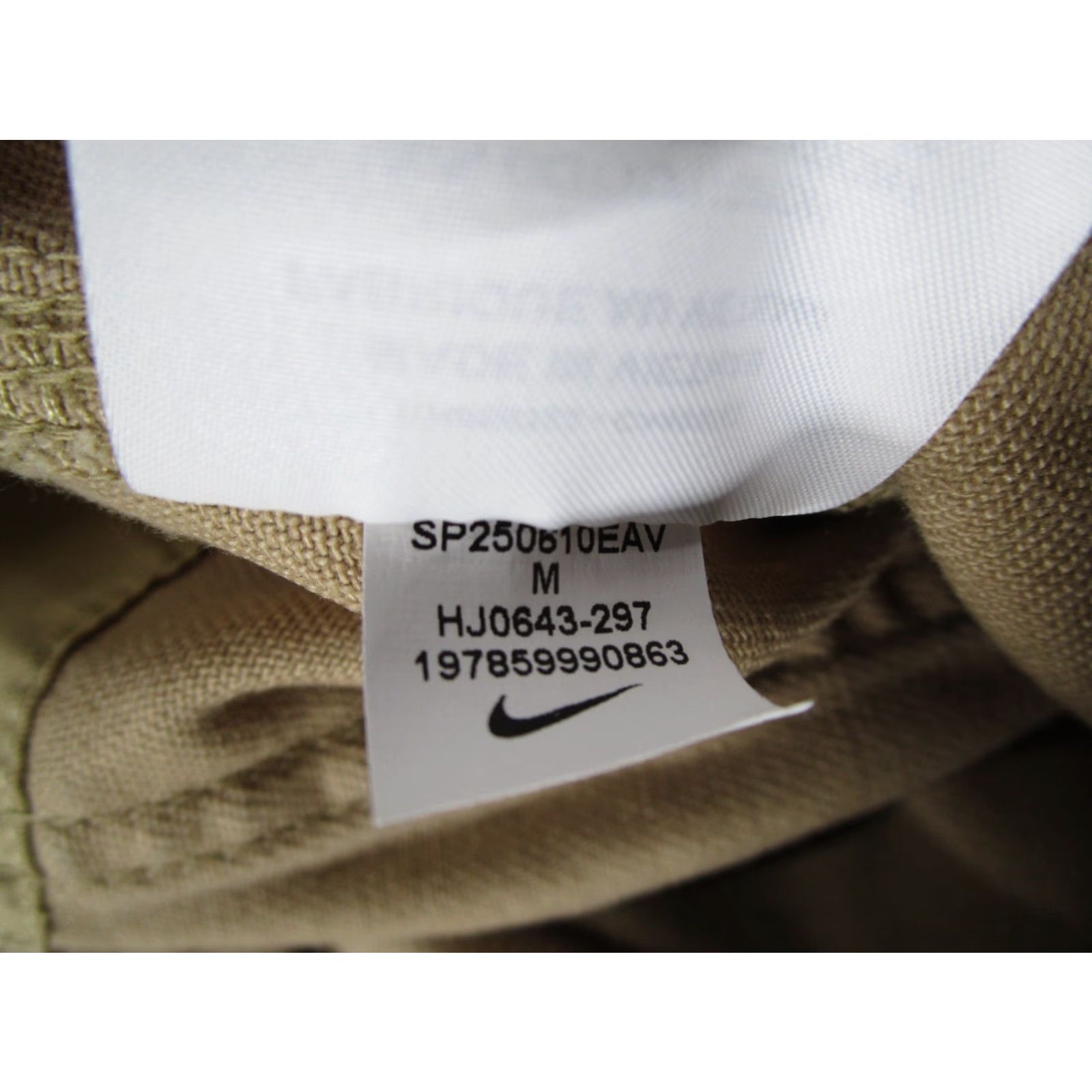 Nike Nike Cargo Pants Mens M Beige Wide-Leg Cotton Cargo Pocket Swoosh 28x27 Vintage? No (remove) Life Utility Casual Distressed? (No) Size US 31 - 5 Thumbnail