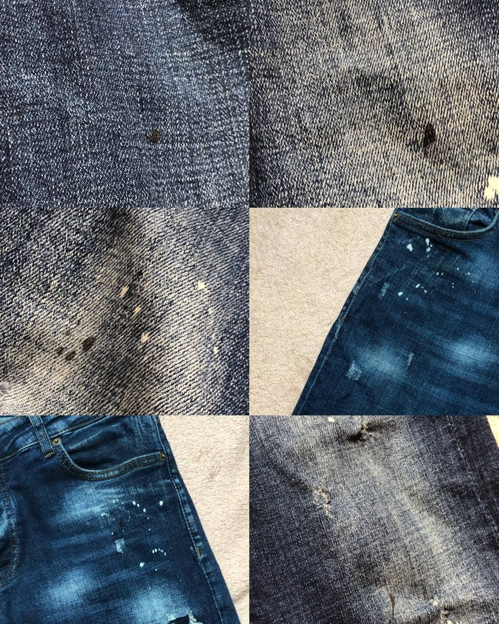 Dsquared2 DSQUARED2 blue jeans crazy Y2K logo made in Italy Size US 32 / EU 48 - 23 Thumbnail