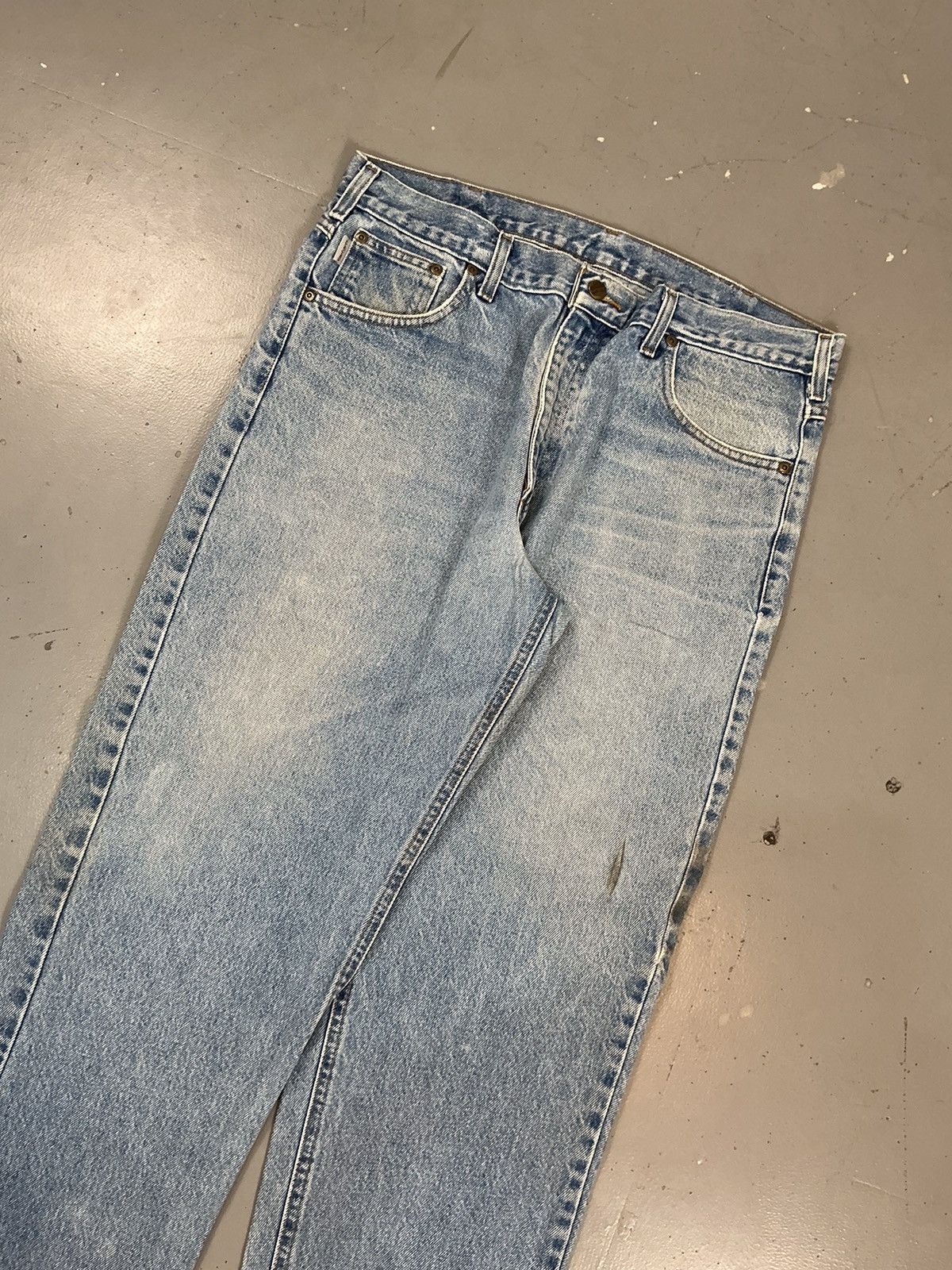 Carhartt × Vintage Vintage Carhartt b11 DST straight fit denim Size US 36 / EU 52 - 5 Thumbnail