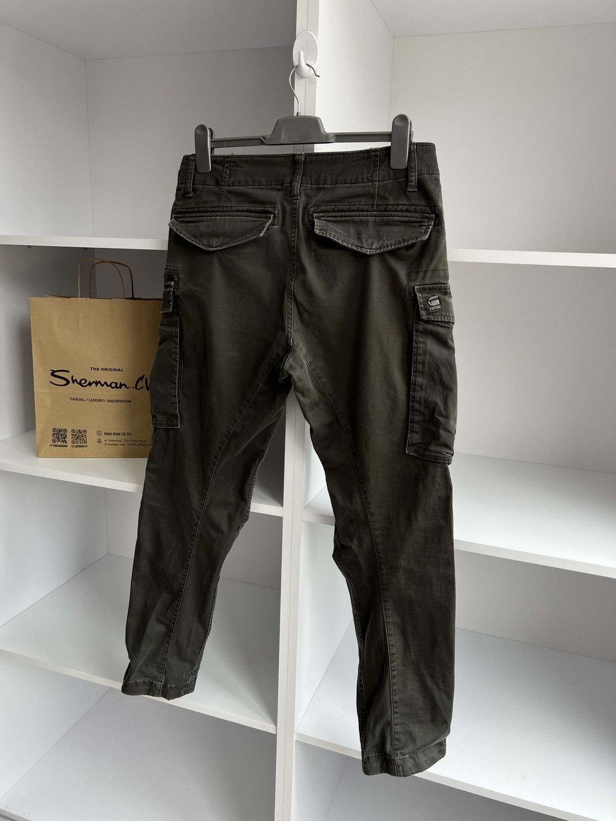 G-Star × Vintage Vintage G-Star Raw Cargo Pants Size US 32 / EU 48 - 9 Thumbnail
