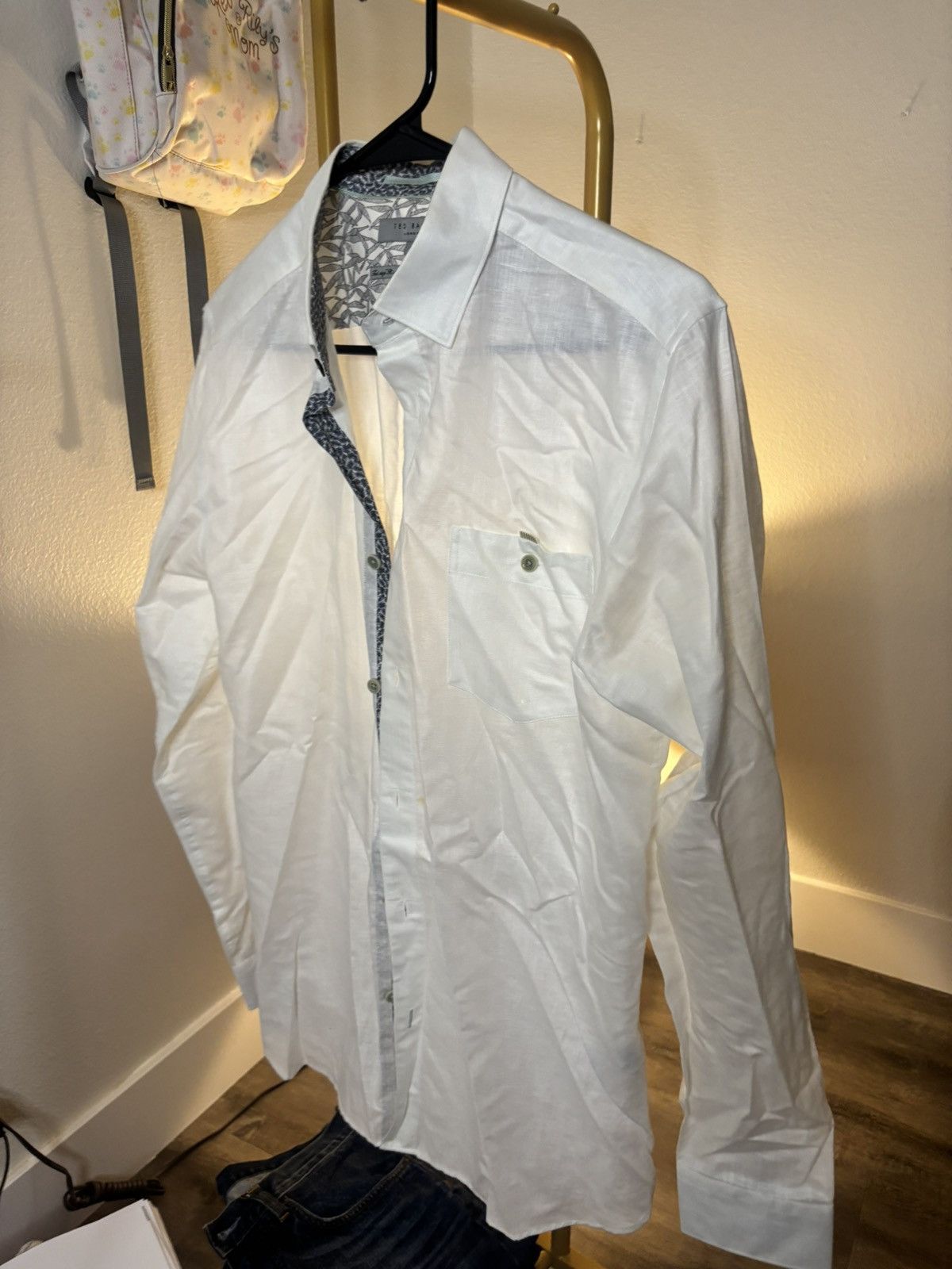 Ted Baker White Casual Button Down Shirt
