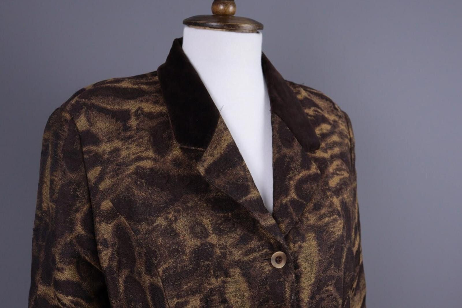 Kenzo Jungle Kenzo Brown Leopard Print Vintage Jacket Size 44 / M Size M / US 6-8 / IT 42-44 - 6 Thumbnail