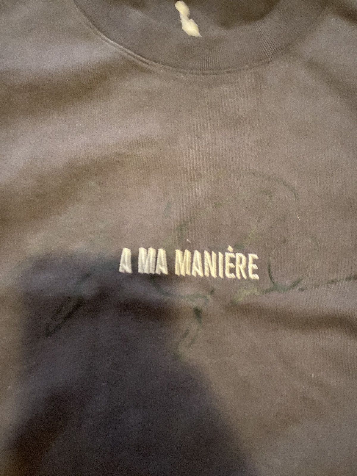 A Ma Maniere × Jordan Brand Grey A Ma Maniere Jordan Tee Size US S / EU 44-46 / 1 - 2 Thumbnail