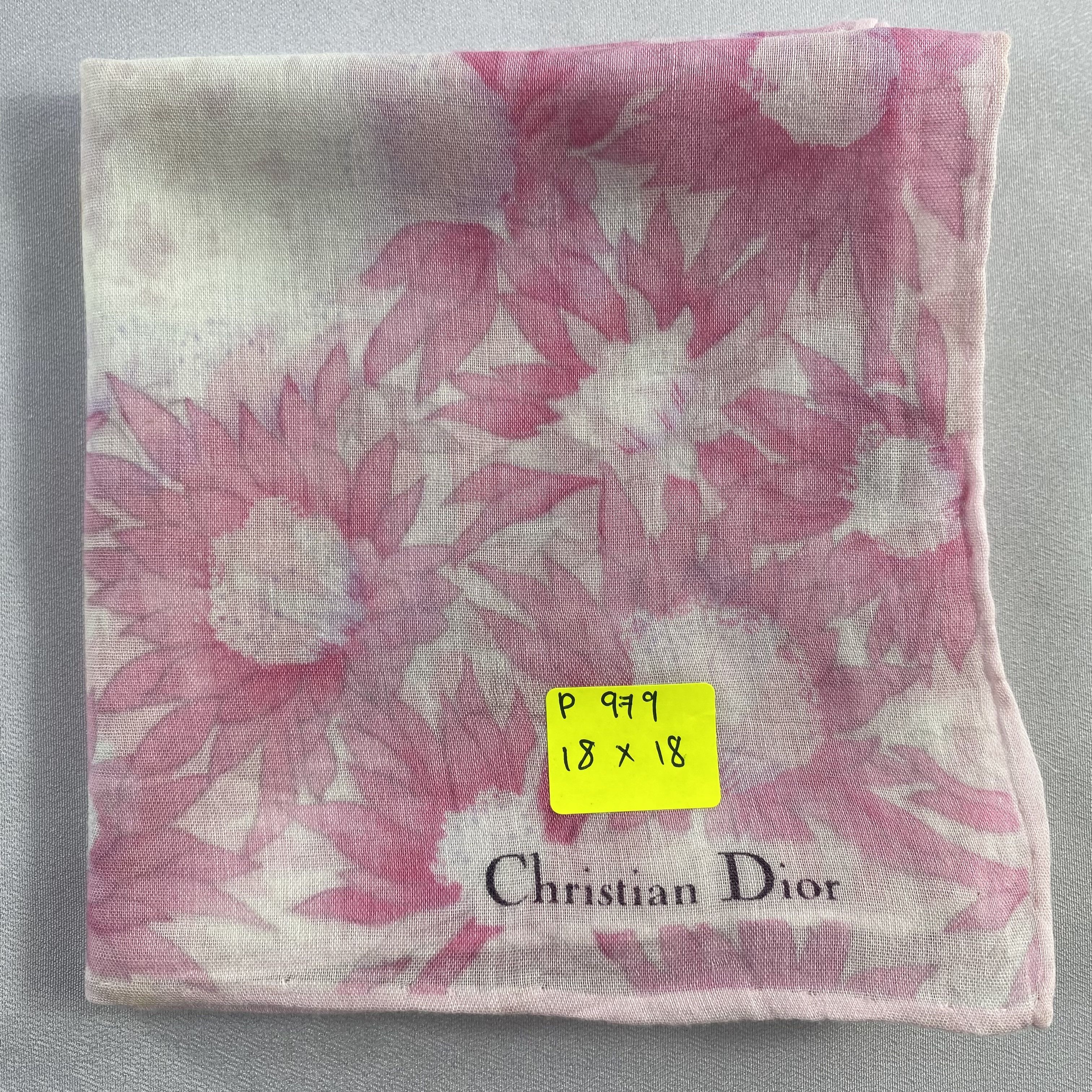 Vintage Christian Dior Monsieur Handkerchief / Neckerchief-P979 Size ONE SIZE - 6 Thumbnail