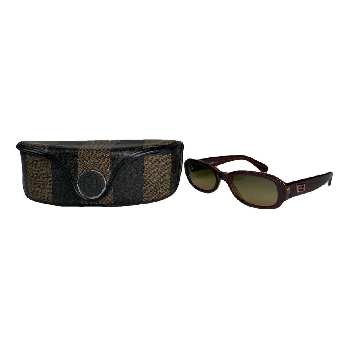 Fendi Red Plastic Sunglasses Size ONE SIZE - 1 Thumbnail