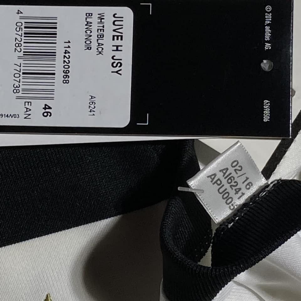Adidas 2016-17 Juventus Home Adidas AI6241 Size US S / EU 44-46 / 1 - 8 Thumbnail
