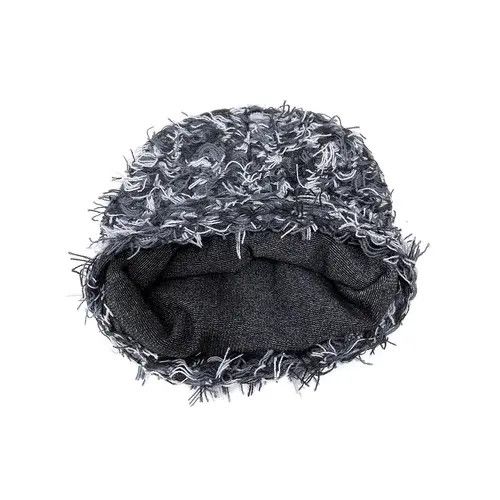 Designer × Japanese Brand Grassy distressed Beanies Size ONE SIZE - 2 Thumbnail