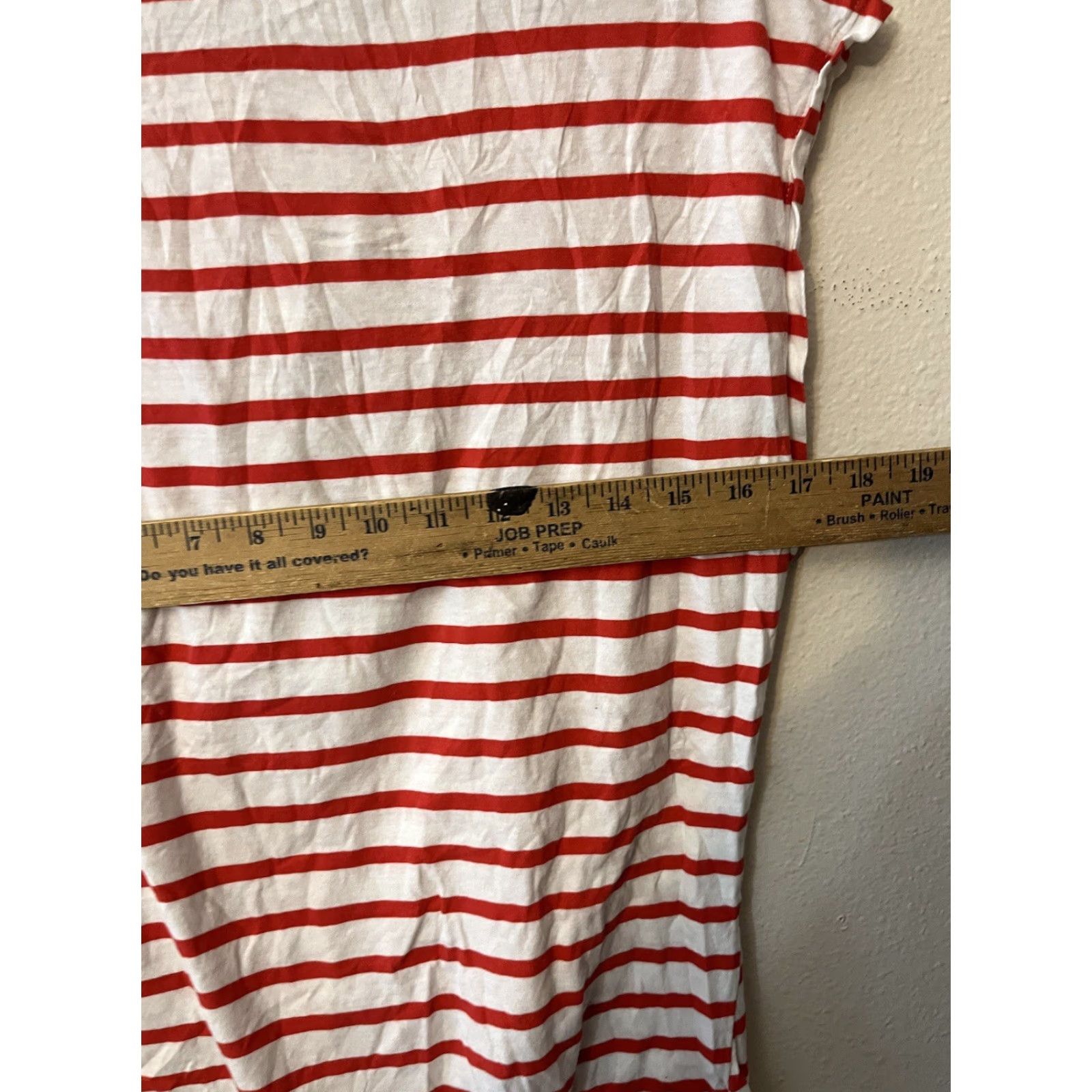 Old Navy Old Navy Women Tank Top Large L Red White Striped Cotton Sleeveless Front Tie Te Size L / US 10 / IT 46 - 4 Thumbnail