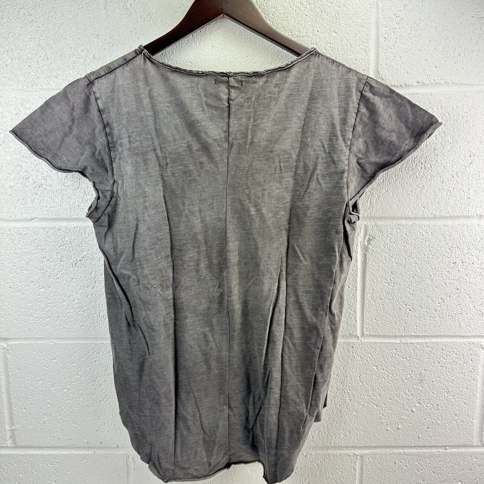 Other Cycle Made In Italy T-shirt Grey Sz S Gold Embroidery Stars Size S / US 4 / IT 40 - 9 Thumbnail