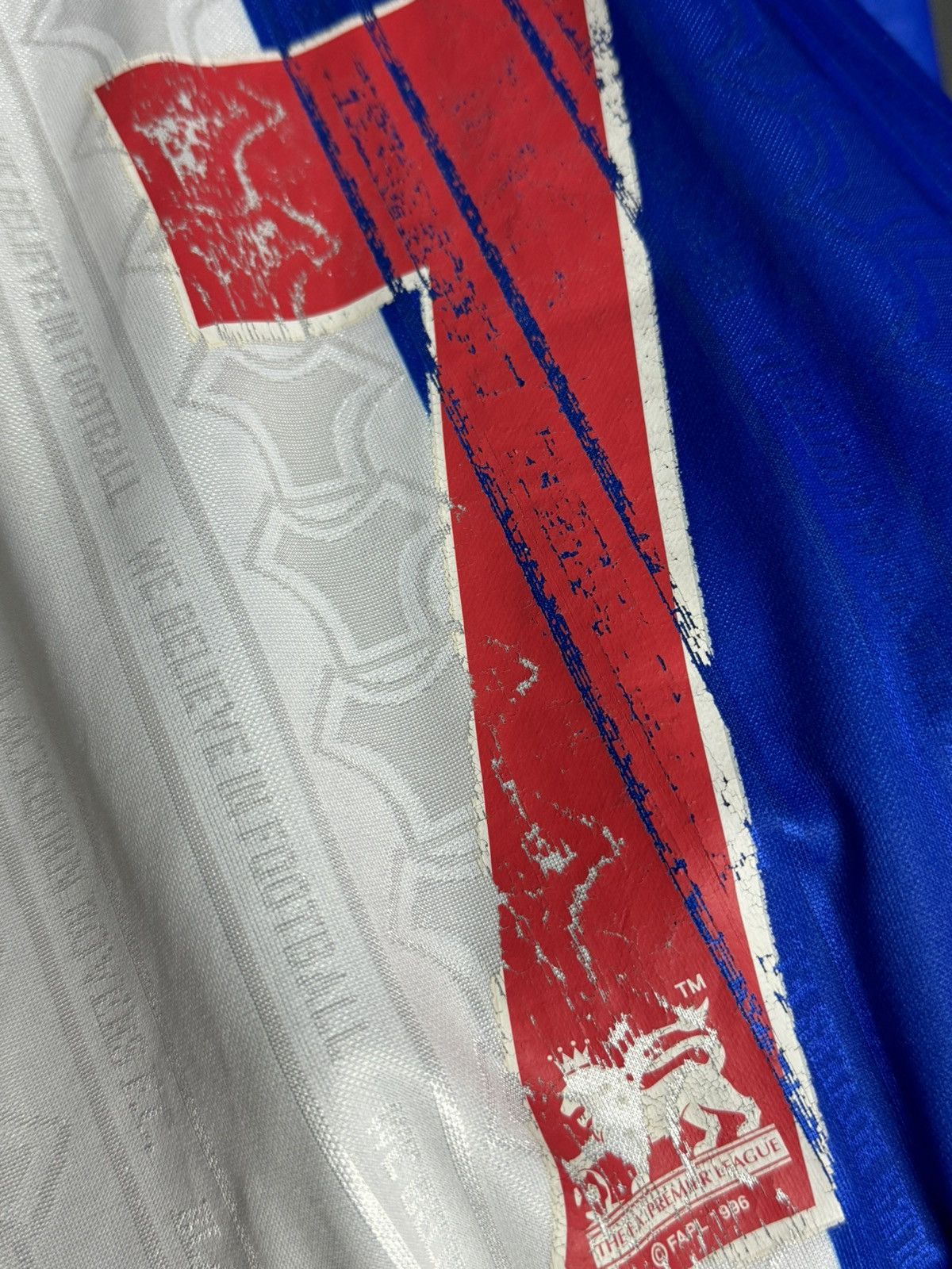 Other Blackburn Rovers 98/00 Home Flitcroft Football Jersey Size US XL / EU 56 / 4 - 14 Thumbnail