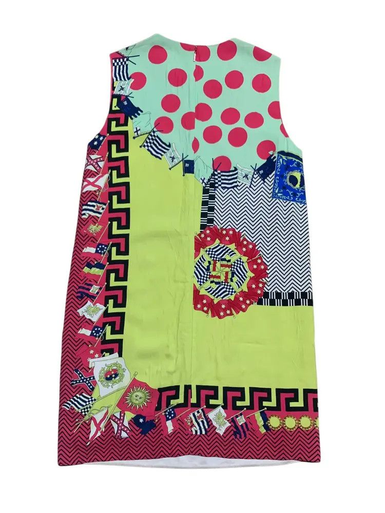 Versace SS15 versace resort viscose mini dress Size M / US 6-8 / IT 42-44 - 10 Thumbnail