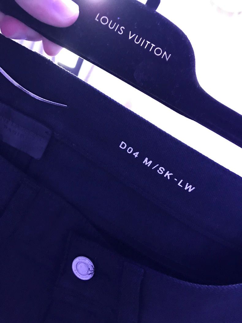 Saint Laurent Paris Saint Laurent Paris Zipper motorcycle pants Size US 31 - 2 Thumbnail