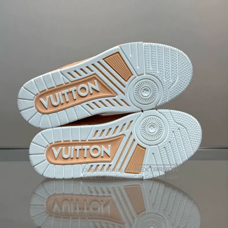 Louis Vuitton Louis Vuitton Trainer New Orange shoes Size US 5.5 / IT 35.5 - 5 Thumbnail