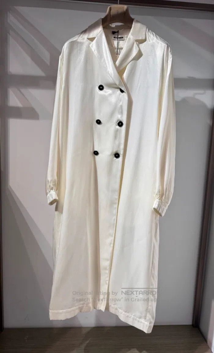 Jil Sander Jil Sander size 34 Trench Coat Jacket Size S / US 4 / IT 40 - 4 Thumbnail