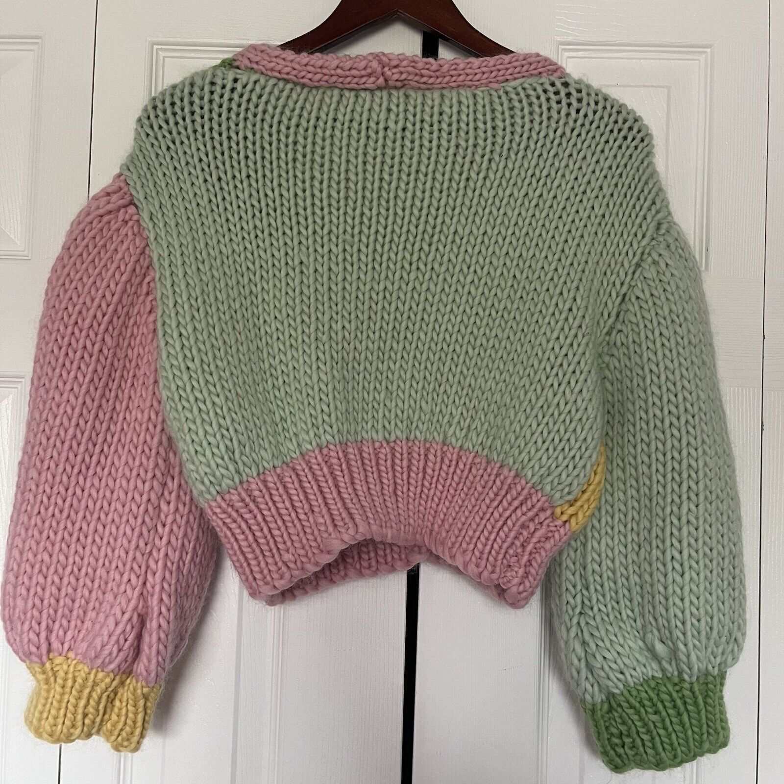 Hope Hope Macaulay Sparkle Button Multicolored Crop Cardigan XL Size XL / US 12-14 / IT 48-50 - 5 Thumbnail