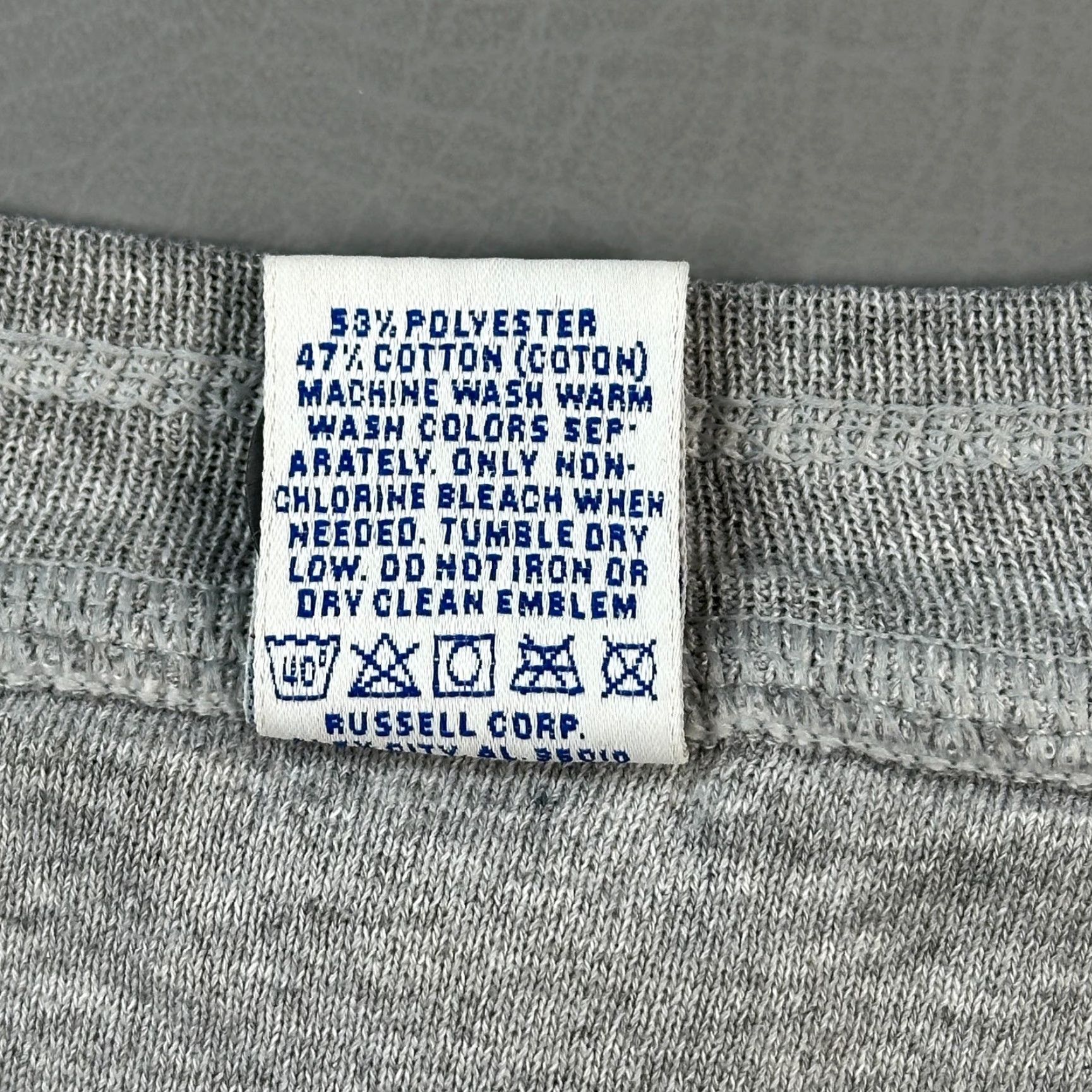 Russell Athletic VINTAGE Russell Athletic Sweatshirt Mens XL Gray Henley Pullover USA Made 90s Size US XL / EU 56 / 4 - 6 Thumbnail