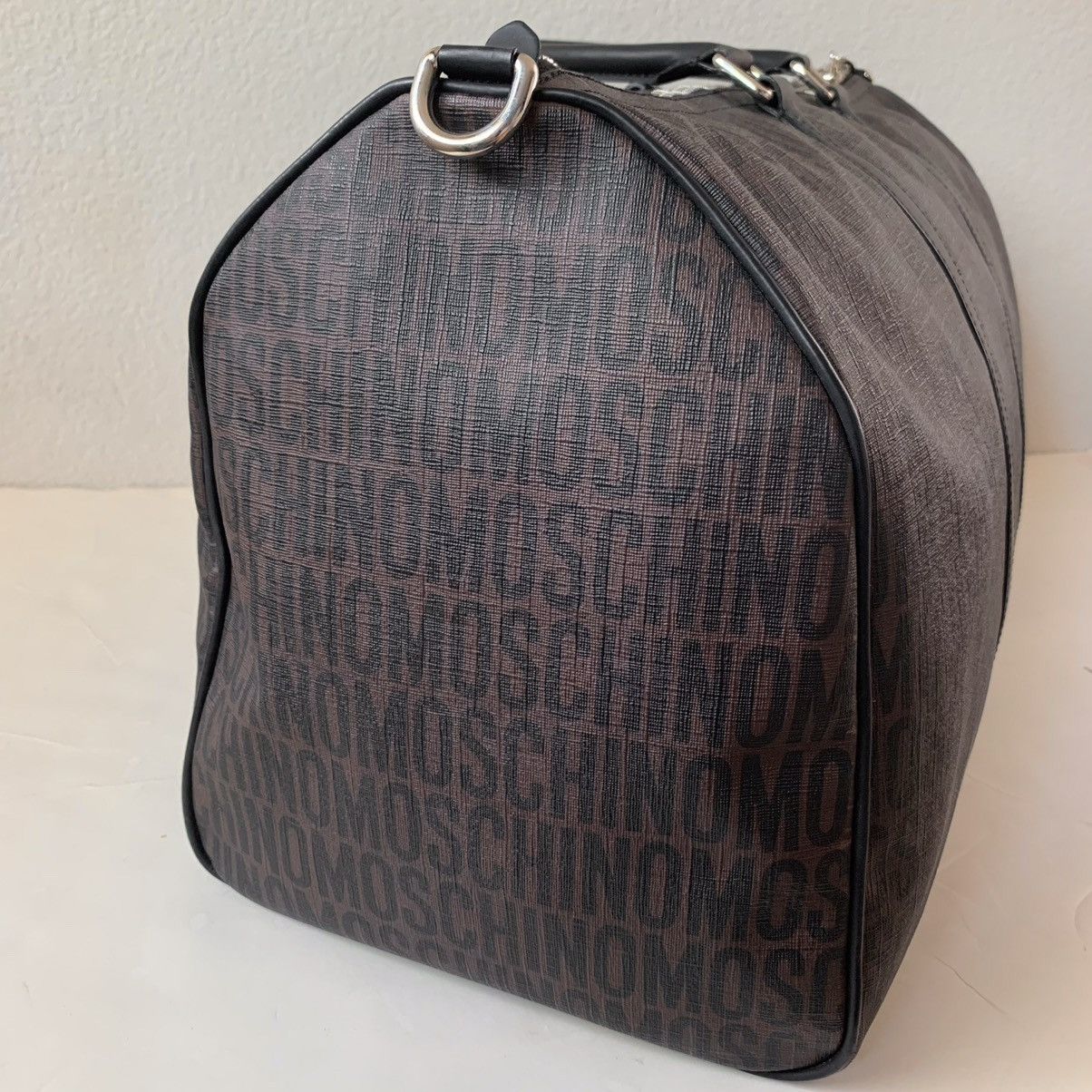 Moschino Moschino large monogram duffel bag Size ONE SIZE - 5 Thumbnail