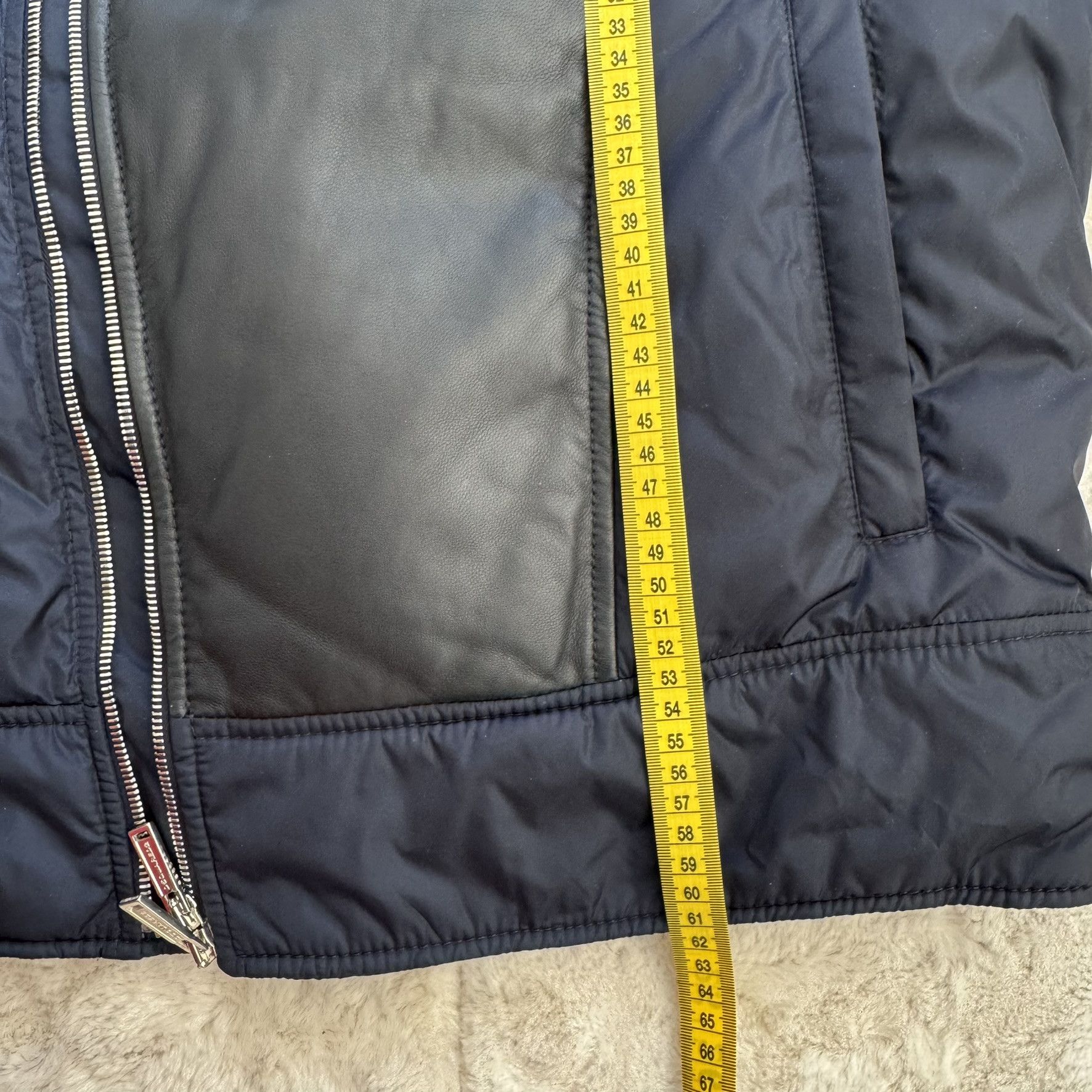 Dsquared2 Dsquared2 Quilted Nylon & Leather Biker Jacket – Size 50 (M) Size US M / EU 48-50 / 2 - 7 Thumbnail