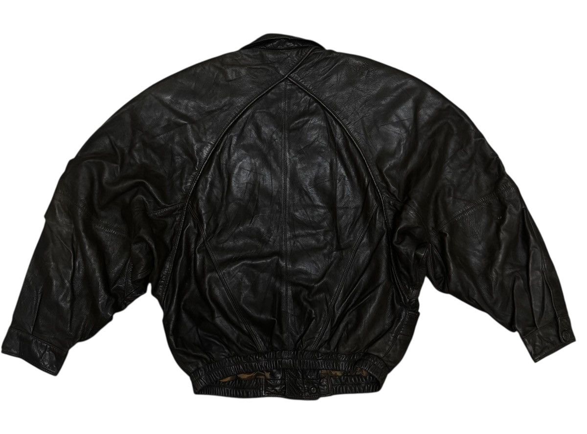 Marc Buchanan × Vintage Marc Buchanan Pelle Pelle Leather Jacke Brown Size US L / EU 52-54 / 3 - 4 Thumbnail