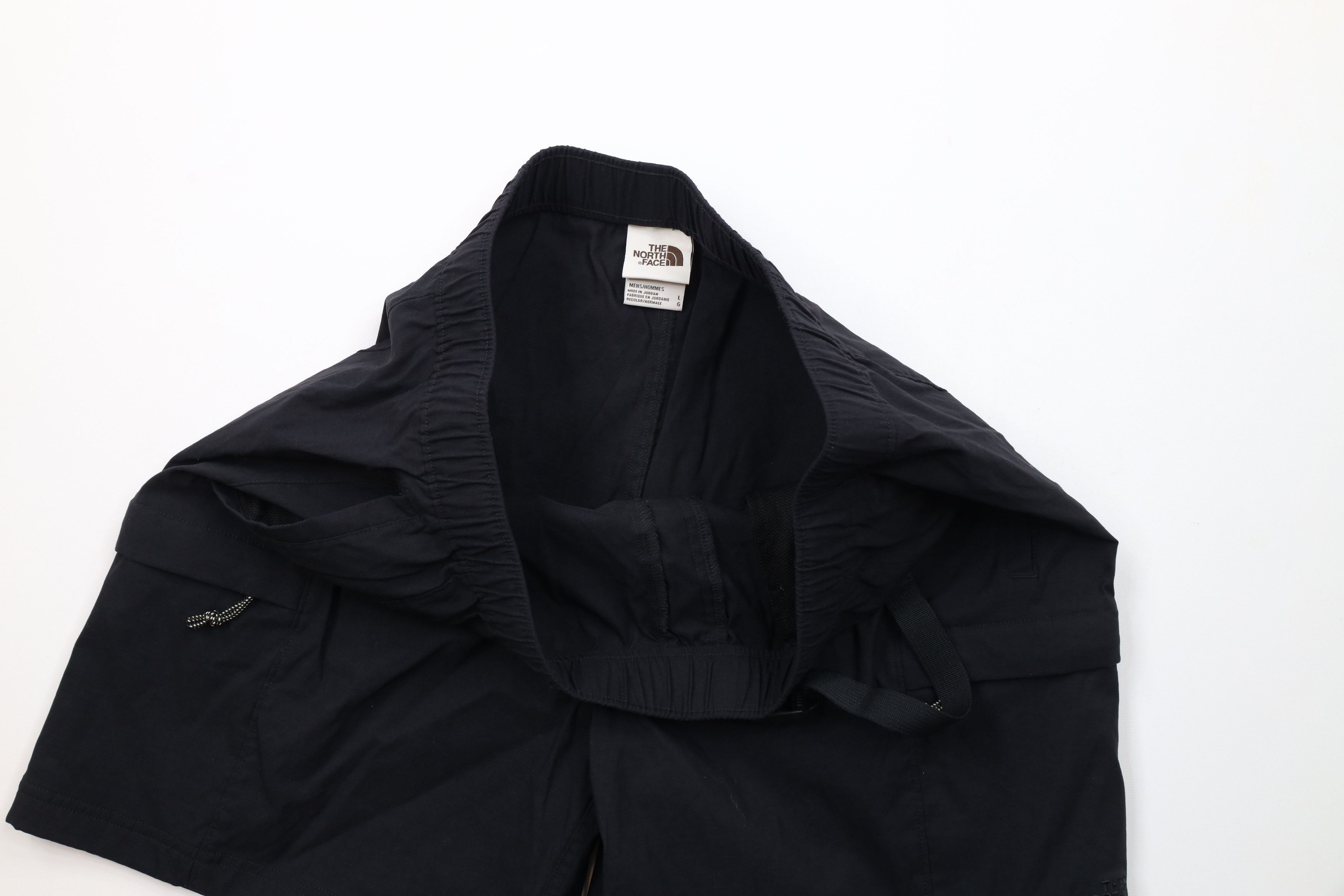 The North Face × Vintage The North Face Out Belted Above Knee Cargo Shorts Black Size US 34 / EU 50 - 7 Thumbnail