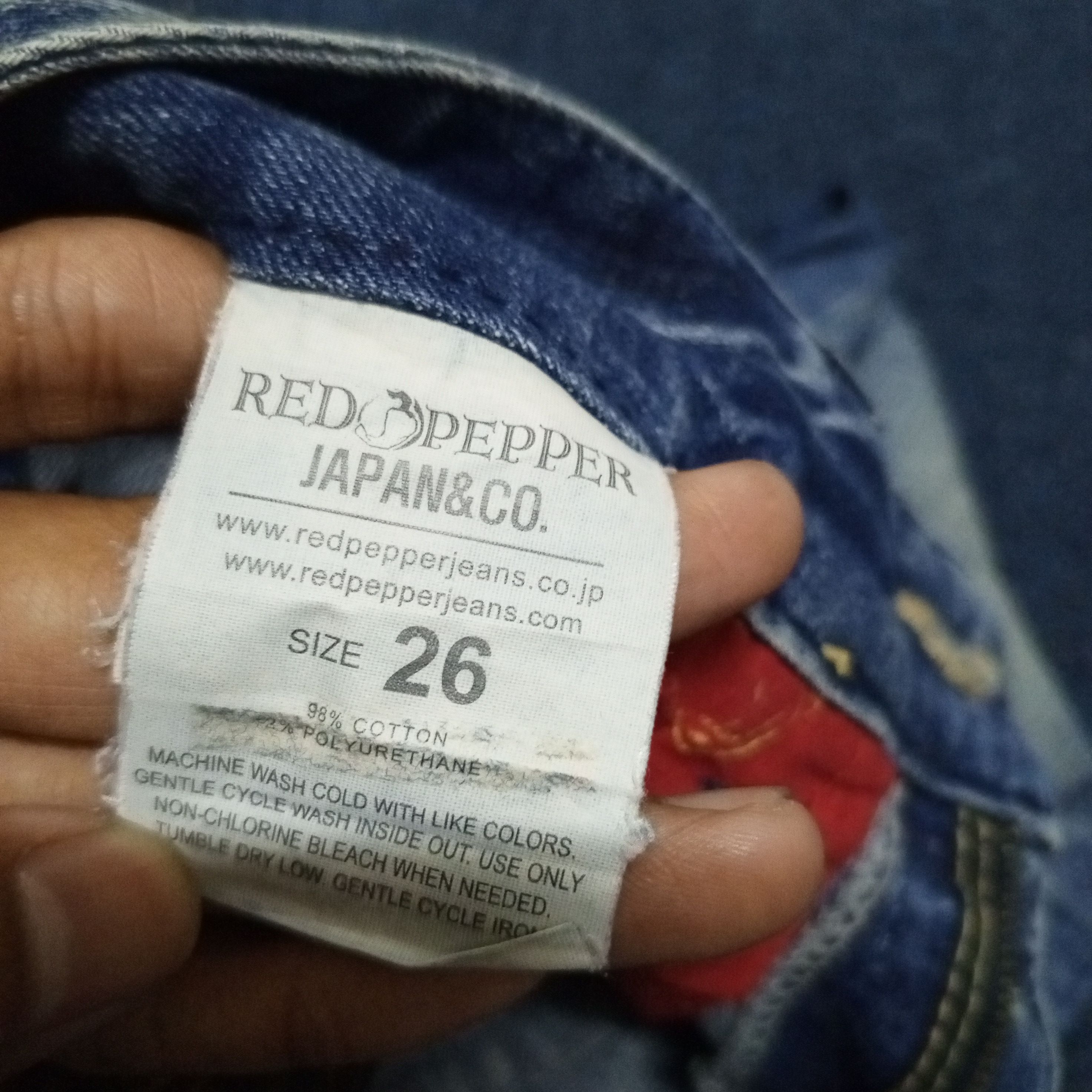Japanese Brand × Vintage SHORTS PANTS JEANS RED PEPPER Size 30" / US 8 / IT 44 - 12 Thumbnail
