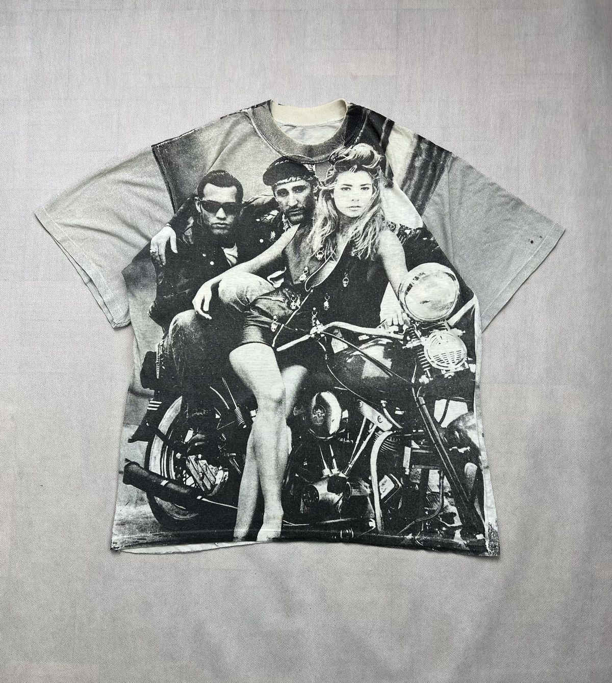 Band Tees × Vintage Tshirt AOP Movie Motocycle Full Print Vintage 80’s 90’s Size US XL / EU 56 / 4 - 1 Thumbnail