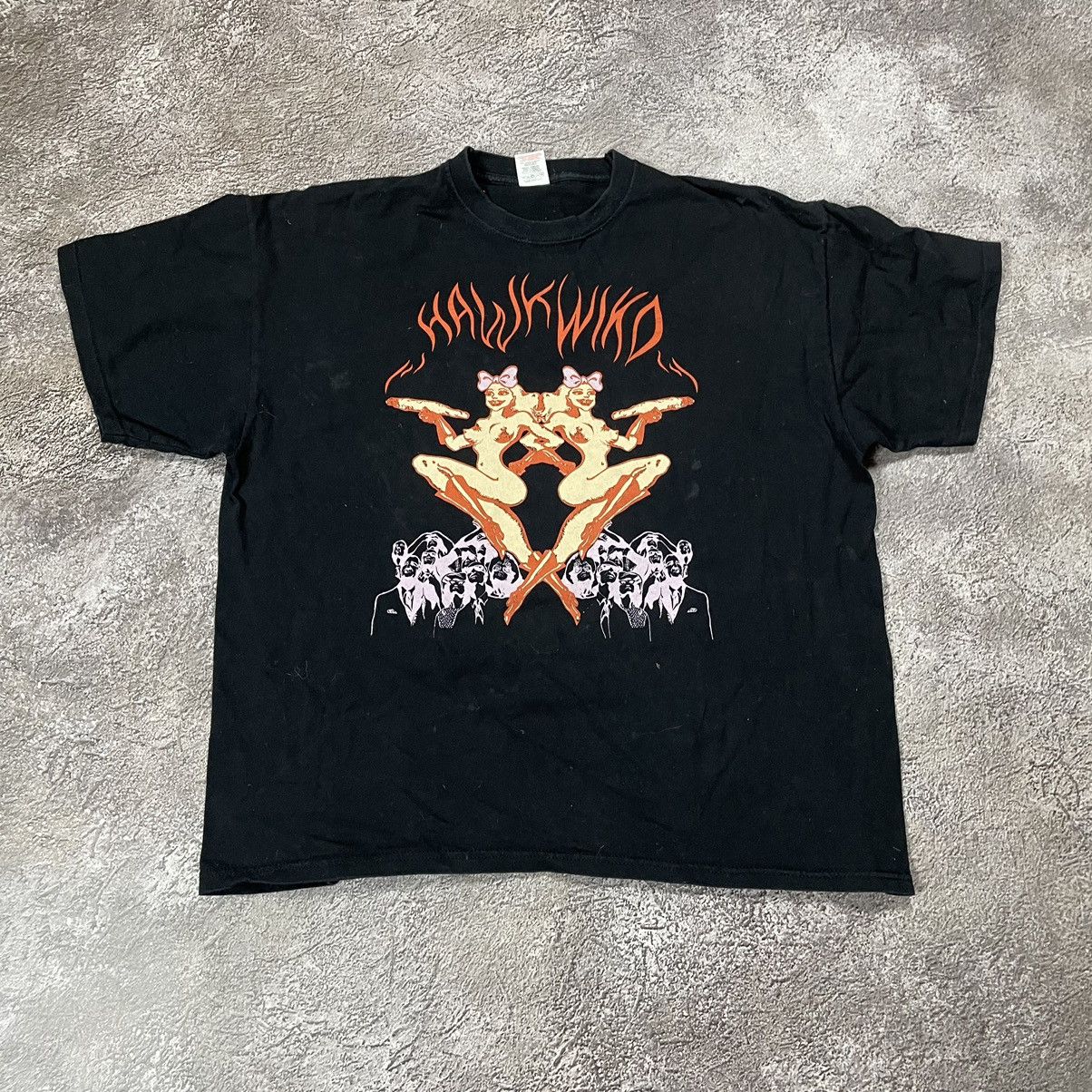 Vintage Vintage Y2K Graphic Tee Sun Faded Rave Aesthetic Wide Leg XL Size US XL / EU 56 / 4 - 3 Thumbnail