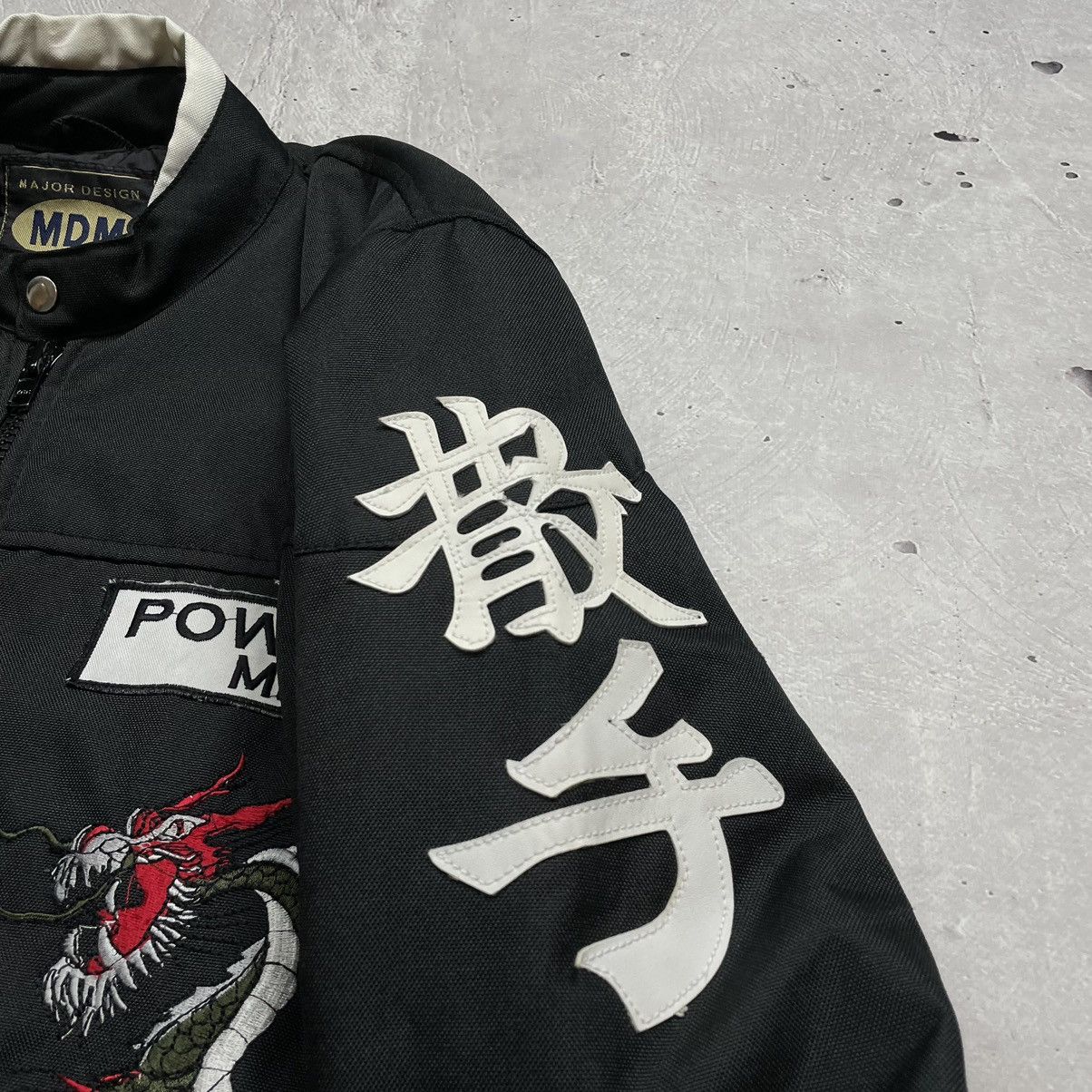 Japanese Brand × Vintage Vintage MDM Moto Jacket Racing Japanese Style Red Dragon Size US L / EU 52-54 / 3 - 6 Thumbnail