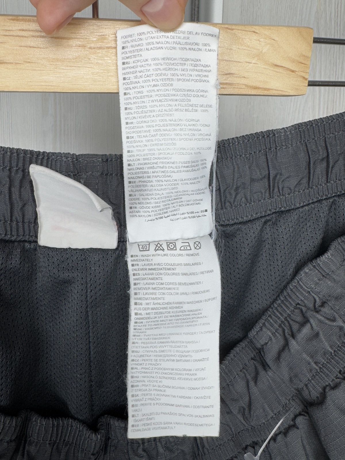 Nike Nike Air vintage y2k drill tightening grey track pants XL Size US 36 / EU 52 - 12 Thumbnail