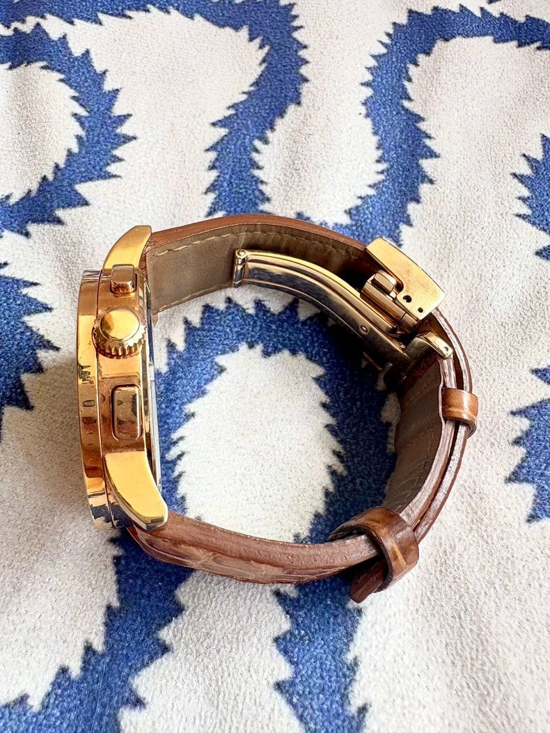 Vivienne Westwood Vivienne Westwood Vintage Gold White Dial Elvis Watch Size ONE SIZE - 2 Thumbnail