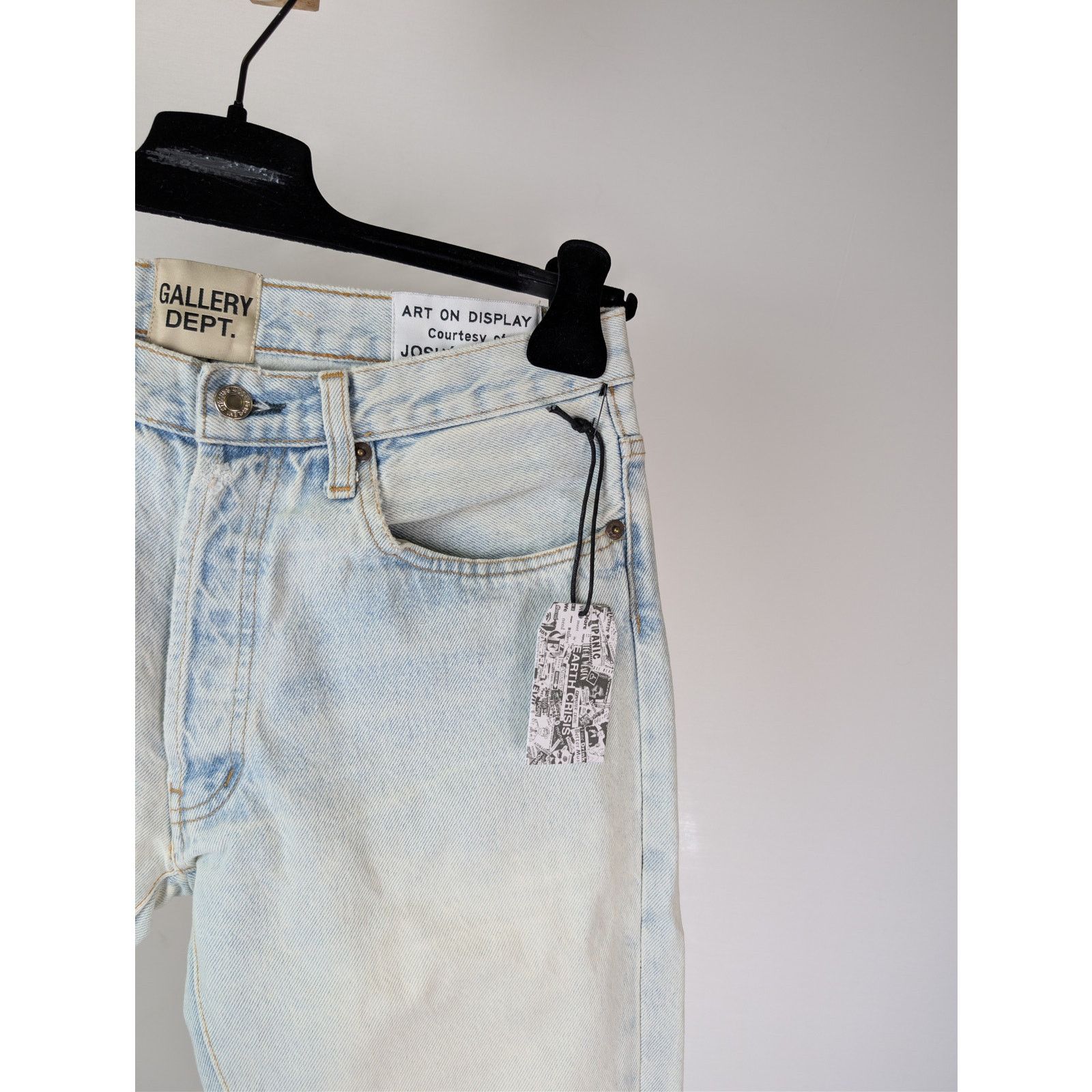 Gallery Dept. o1rshd1 Size: 30 x 34 / LA Flare Vintage Jeans Washed Blue Size US 30 / EU 46 - 5 Thumbnail