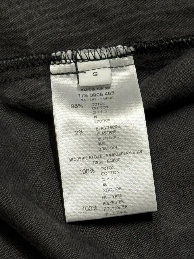 Givenchy FW2017 Givenchy Stars Black Denim Shirt Size US S / EU 44-46 / 1 - 8 Thumbnail