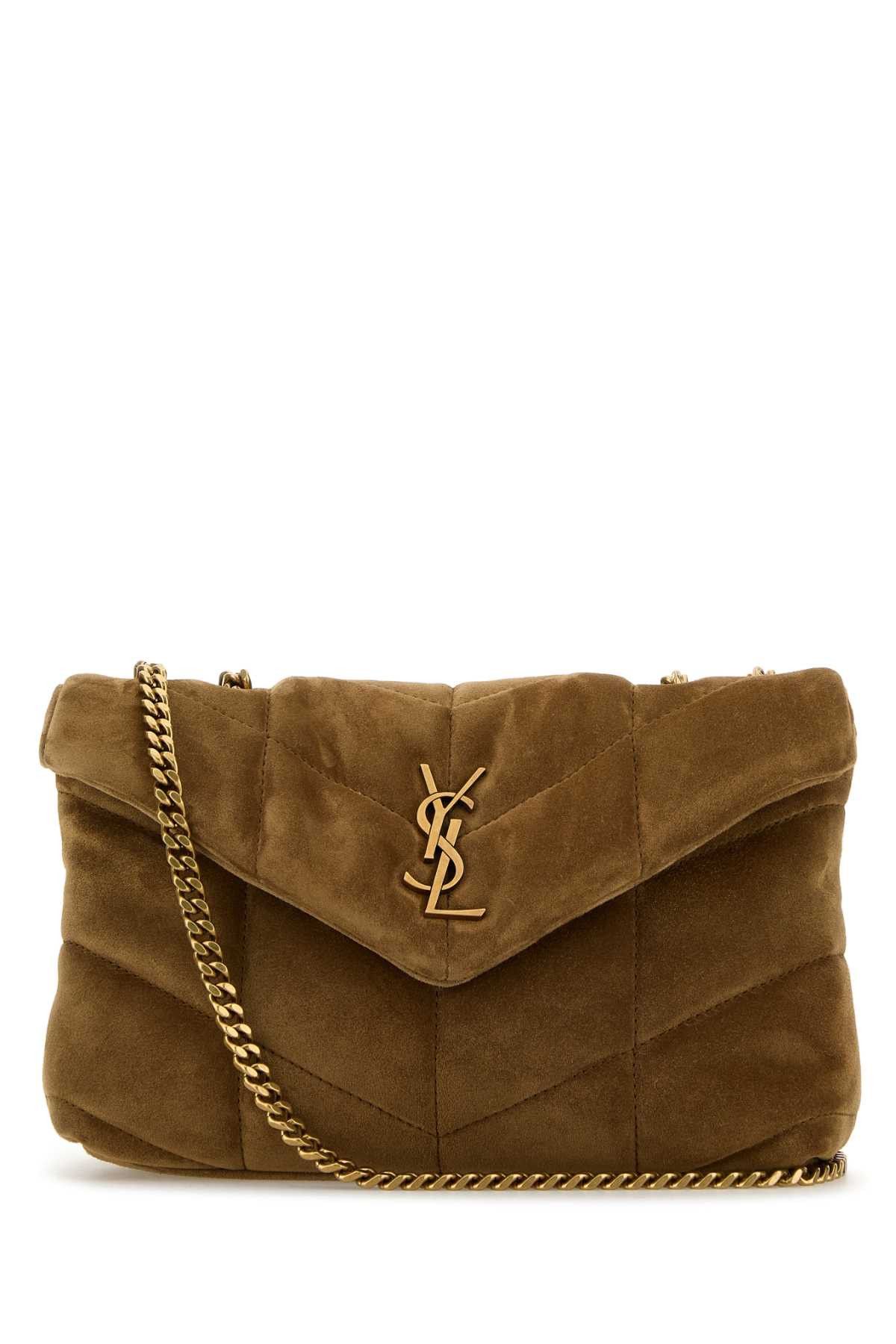【関税&送料込】Saint Laurent Cappuccino Suede Mini Jamie 4. JAMIE 4.3 mini in suede | Saint Laurent | YSL EN