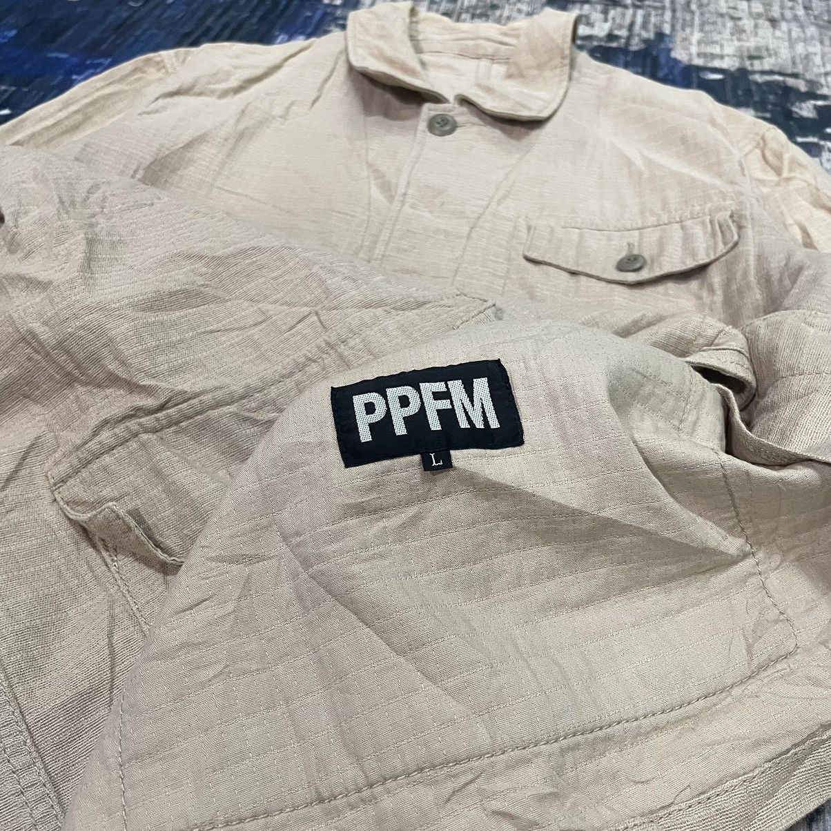 PPFM Vintage PPFM Shirt Collar Long Button Beigi L Size US L / EU 52-54 / 3 - 7 Thumbnail