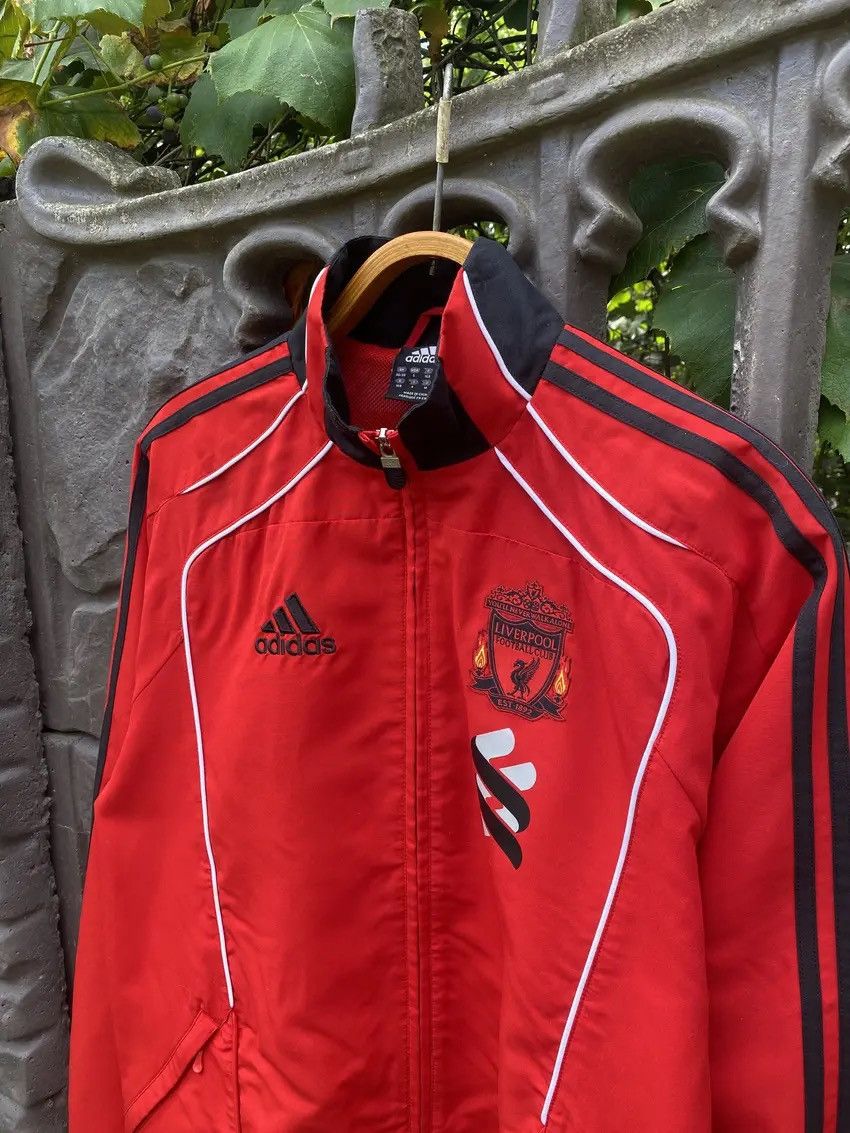Adidas × Vintage Vintage Adidas Liverpool 2010 Football Track Jacket Size US S / EU 44-46 / 1 - 6 Thumbnail
